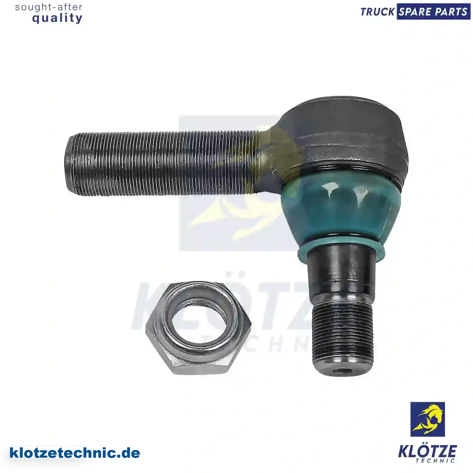 Ball joint, left hand thread, 404P892H24, 81953016323, 0004605848, 0004606148, 0004606948, 0004607148, 0004609048, 0014600548, 0014601348, 0014602548, 0014607948, 0024600448, AN85778001, 6851527000, ZG40356-0008 || Klötze Technic Automotive Air Brake Systems
