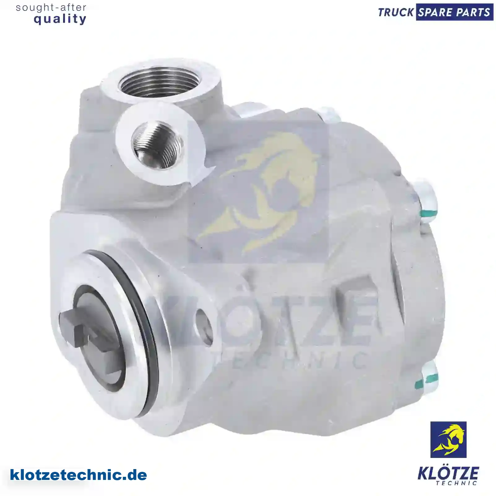 Servo pump, 0004606180, 0004607980, 0014605780, 0014606880, 001460688080, 0014607280, 0024606480 || Klötze Technic Automotive Air Brake Systems