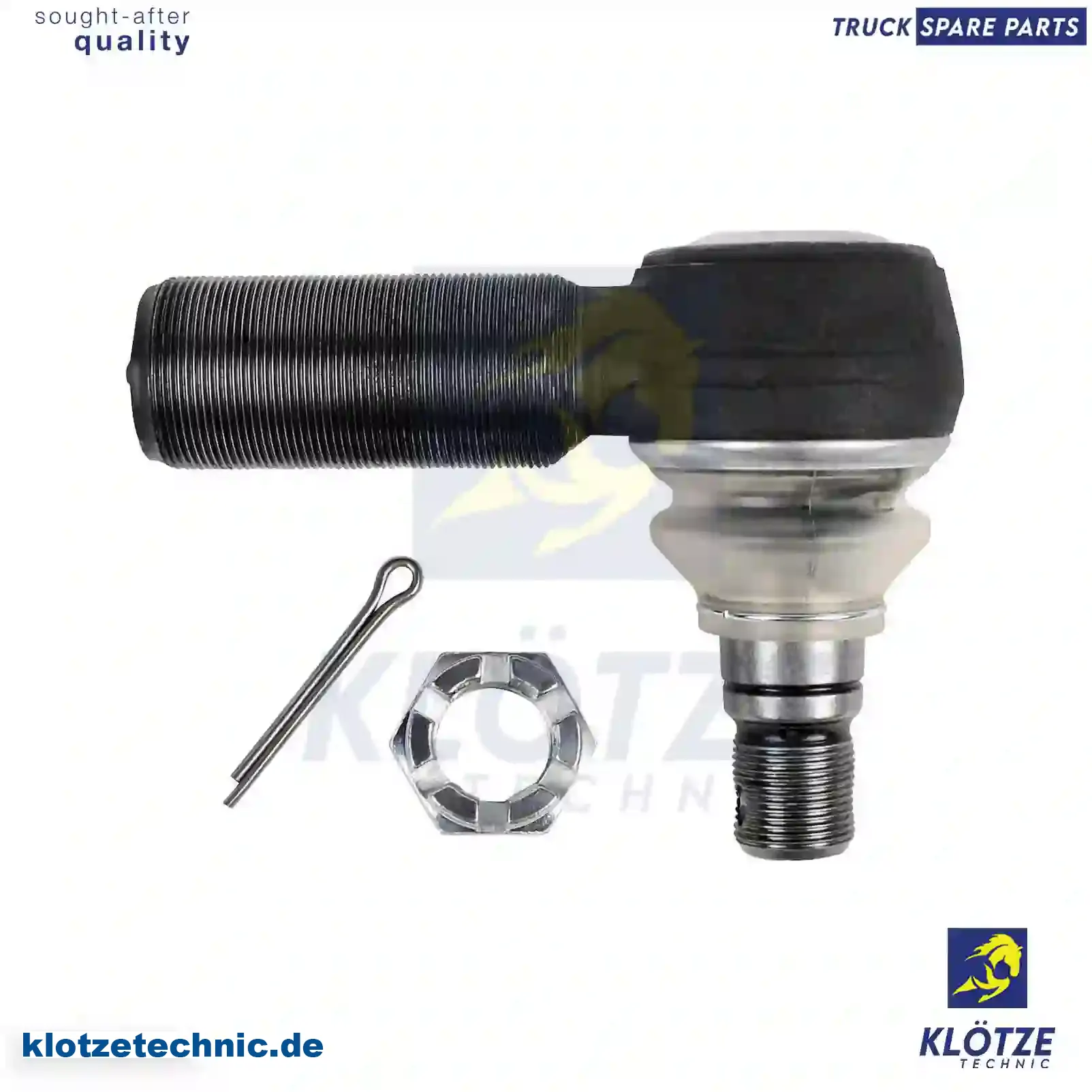 Ball joint, right hand thread, 04688948, 4688948, 81953016184, 81953016251, 81953016276, 0013301835, 0003401207, 5001831481, 5001832580 || Klötze Technic Automotive Air Brake Systems