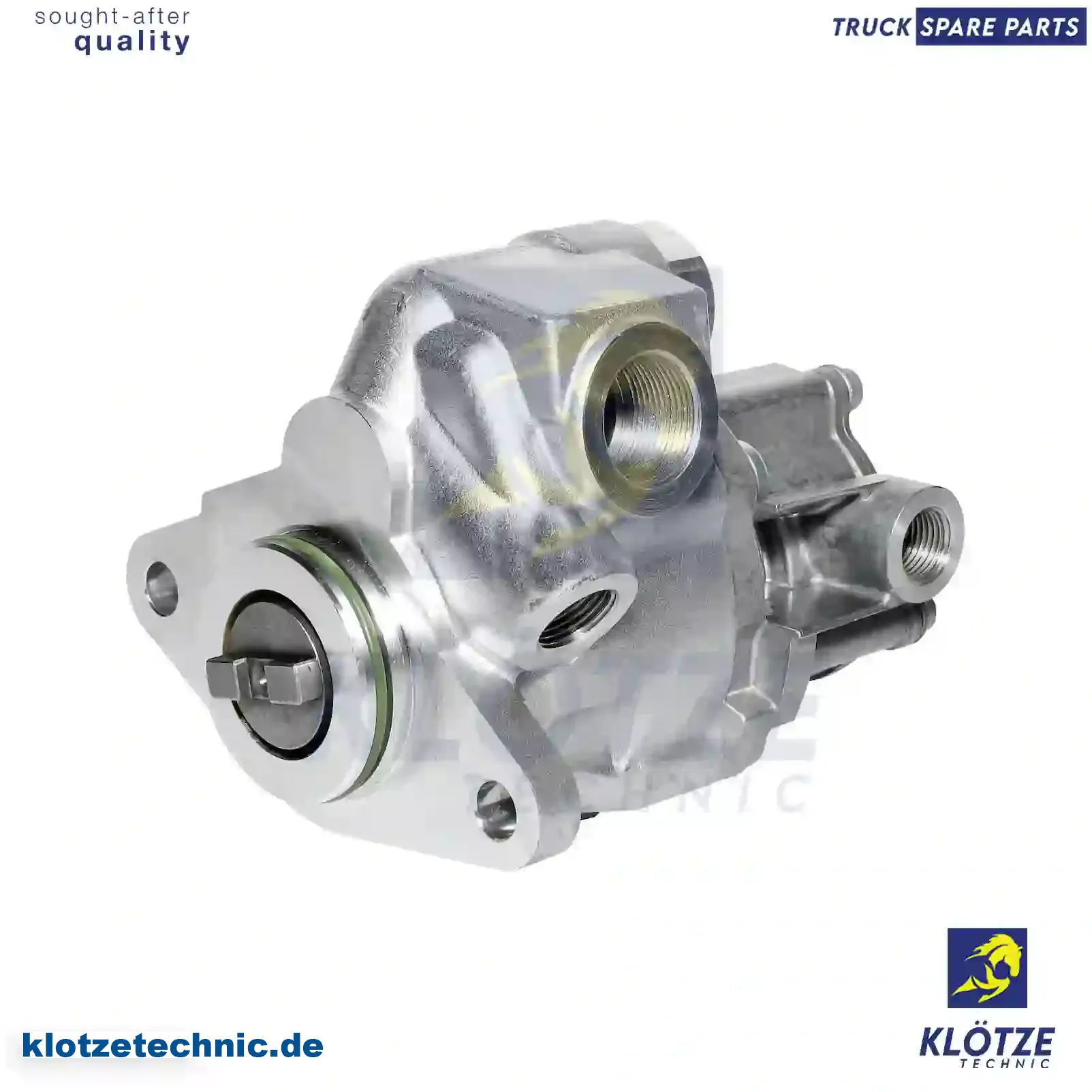Servo pump, 0034600380, 0034605280, 0034605580 || Klötze Technic Automotive Air Brake Systems