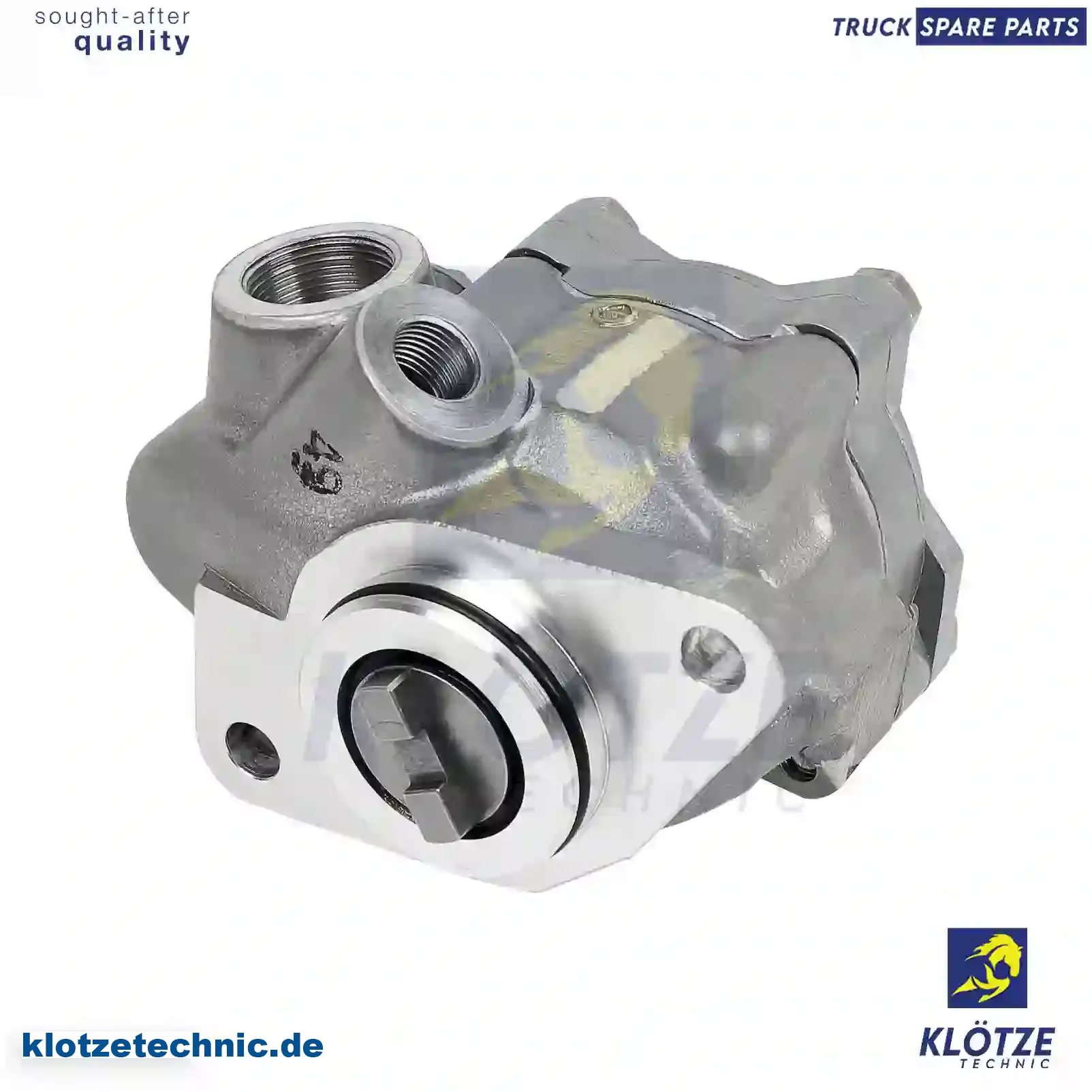 Servo pump, 0004609580, 0014604380, 0014607980, 001460798080, 0024605780, 1460438080, 1460798080, 2460578080 || Klötze Technic Automotive Air Brake Systems