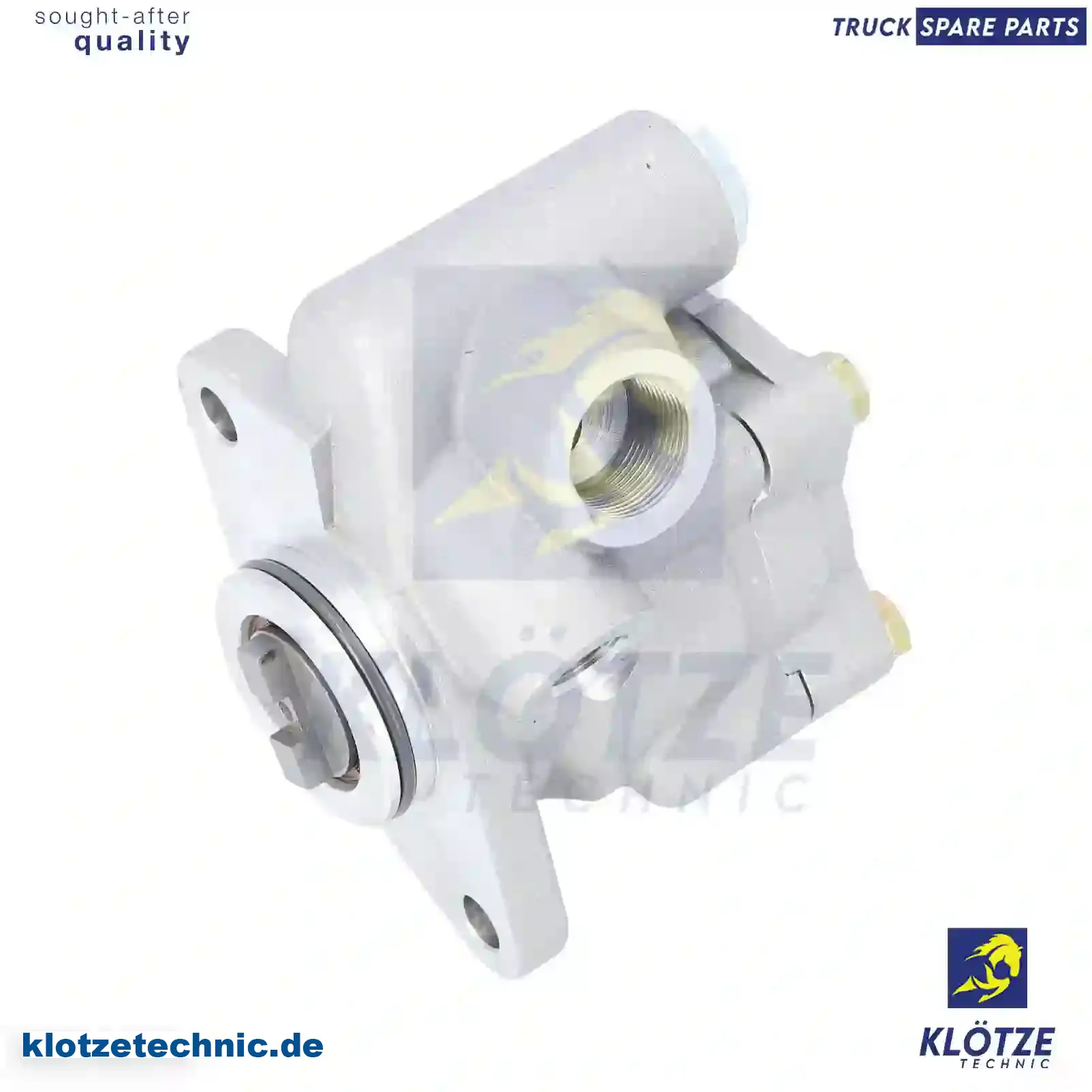 Servo pump, 0014604480, 0014607580, 001460758080, 0024605480, 1460448080, 1460758080, 2460548080, ZG40588-0008 || Klötze Technic Automotive Air Brake Systems