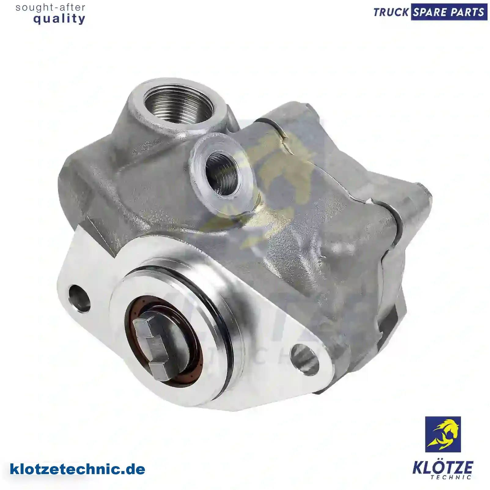 Servo pump, 0014605480, 0024606680, 1460548080, 2460668080 || Klötze Technic Automotive Air Brake Systems