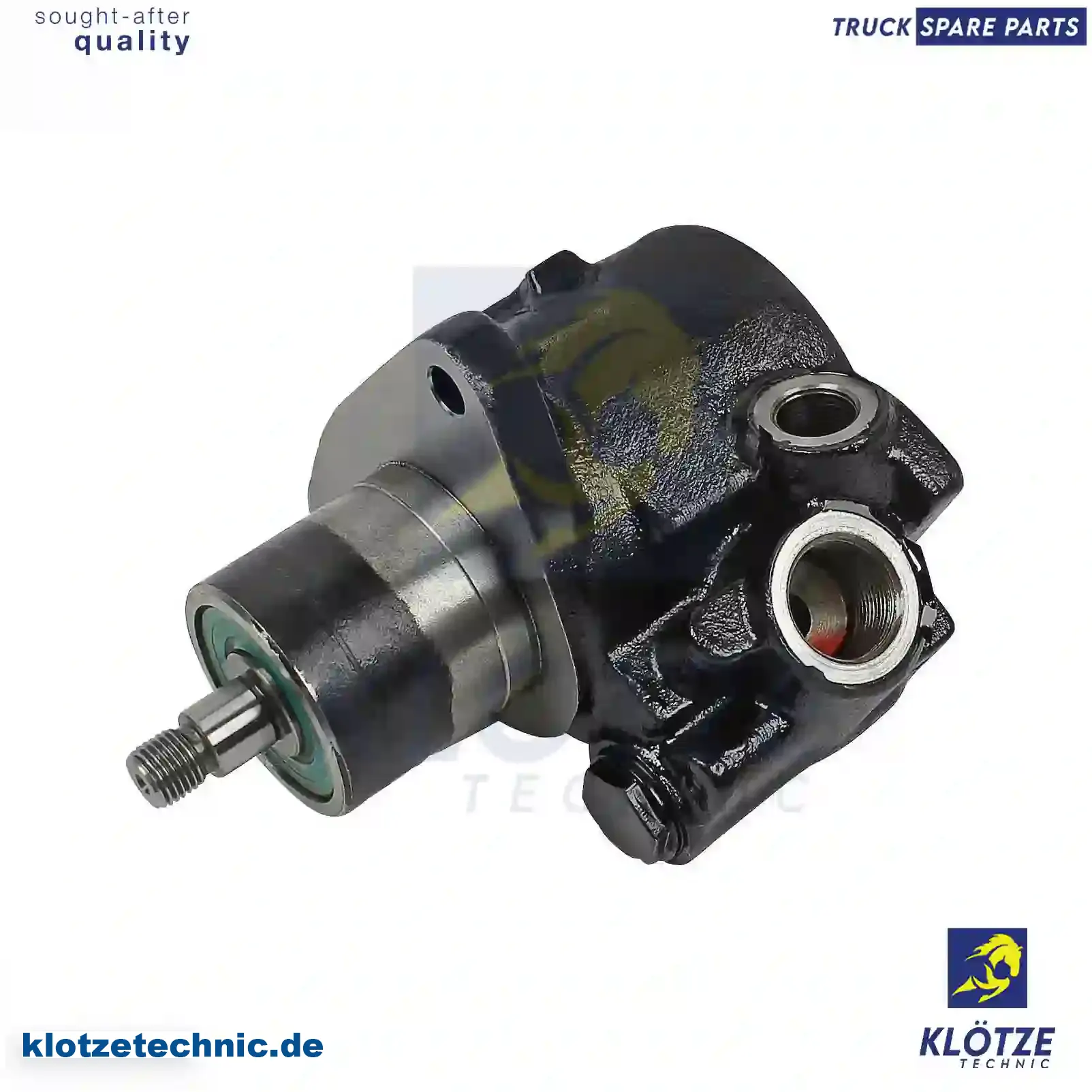 Servo pump, 0004669501, 0014662001, 0014668001, 0014669101, 1466200180, 1466800180, 1466910180 || Klötze Technic Automotive Air Brake Systems