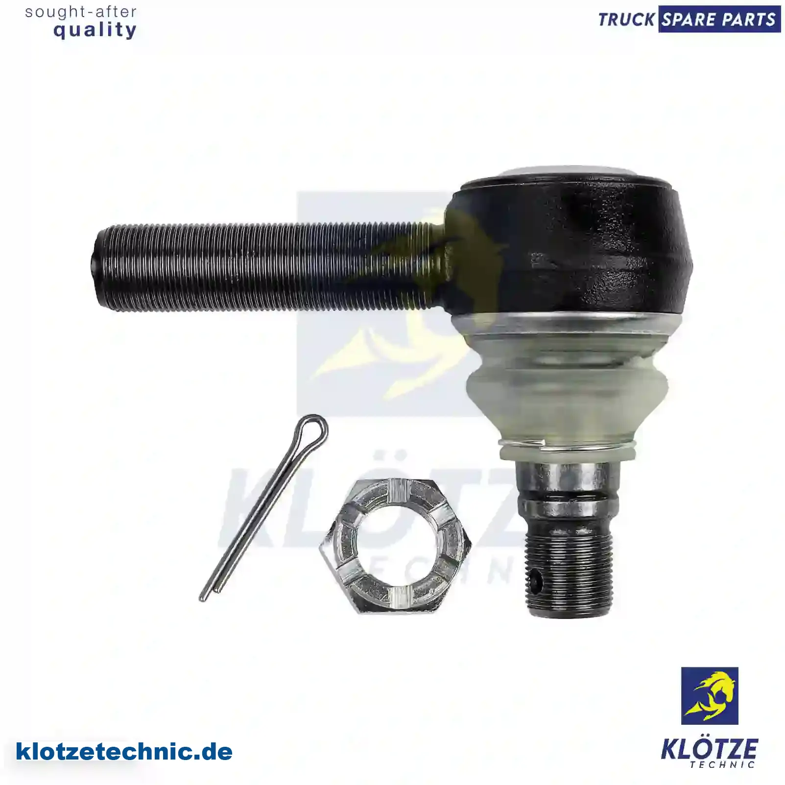 Ball joint, right hand thread, 0004607748, , , || Klötze Technic Automotive Air Brake Systems
