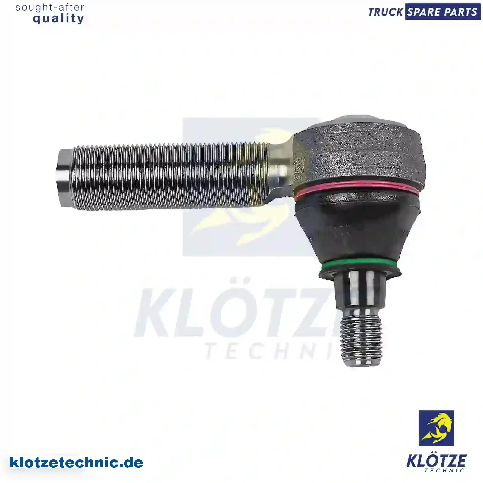 Ball joint, right hand thread, 3141530R91, X860534903322, 82953016004, 0003305035, 0004602148, 0004604148, 0004604548, 0004608548, 0004631129, 3103300435, 3103300835, 3103301335, 5001836801, 7161435042, 7161435052 || Klötze Technic Automotive Air Brake Systems