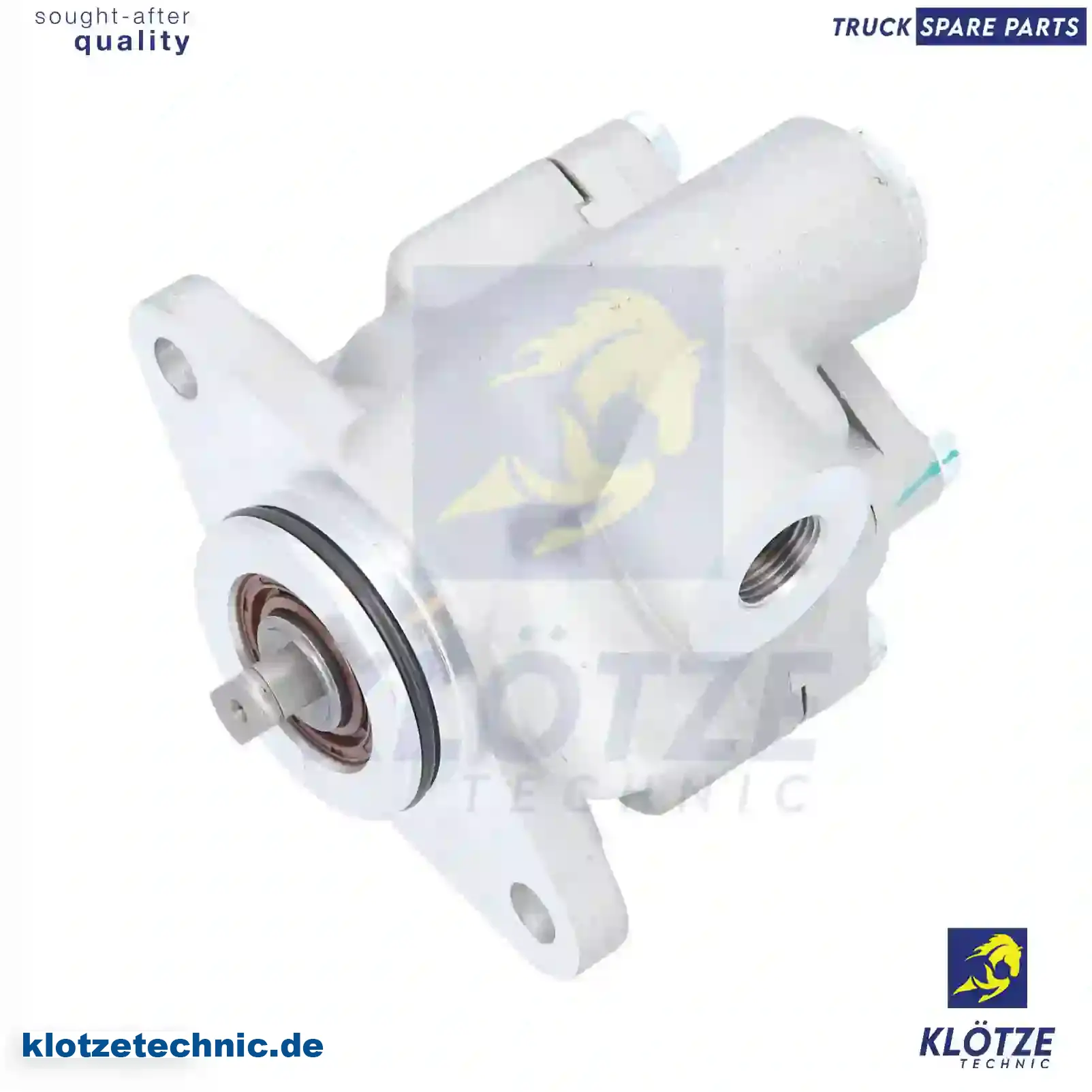 Servo pump, 4007C0, 4007Y8, 04817645, 464606750, 46438817, 46460675, 4817645, 500399379, 71788904, 92901692, 99447054, 04817645, 99447054, 4007C0, 4007Y8, 7700749926, 7701045973 || Klötze Technic Automotive Air Brake Systems
