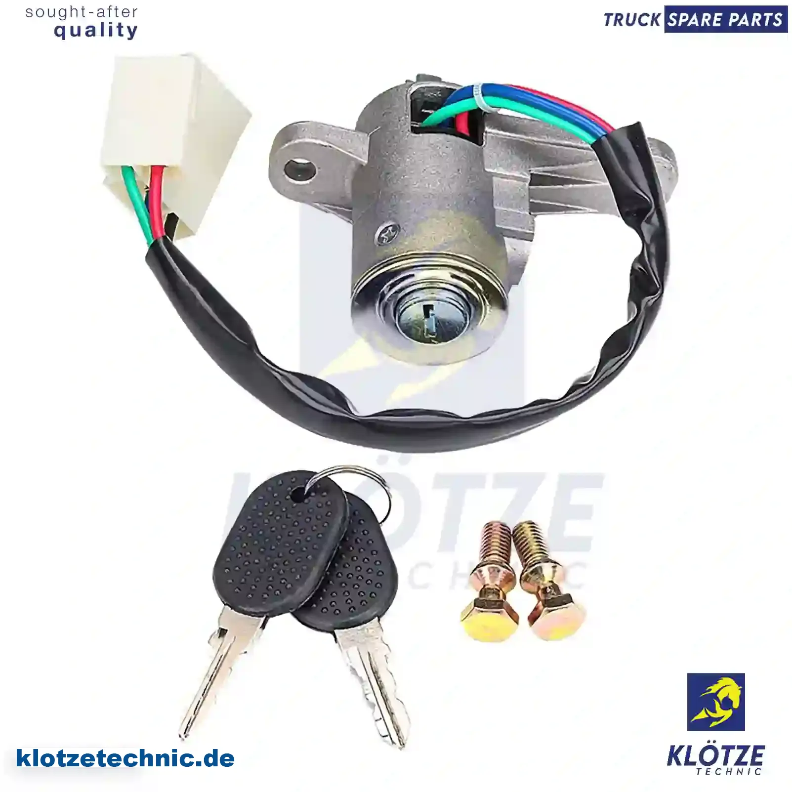 Ignition lock, 04837683, 4837683, ZG60902-0008 || Klötze Technic Automotive Air Brake Systems