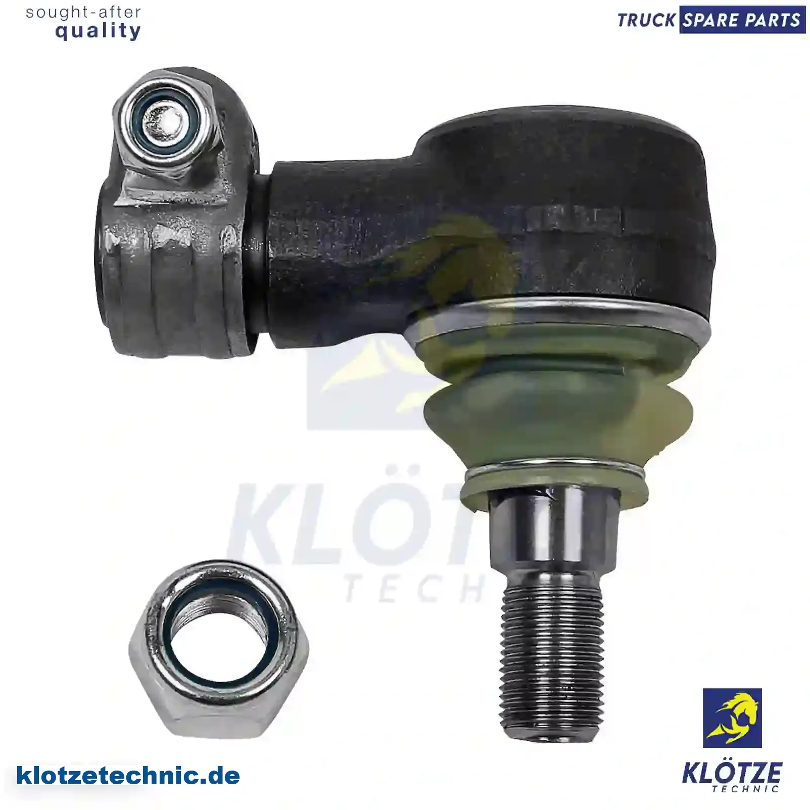 Ball joint, right hand thread, 08580735, 500337201, 8580735, ZG40411-0008 || Klötze Technic Automotive Air Brake Systems