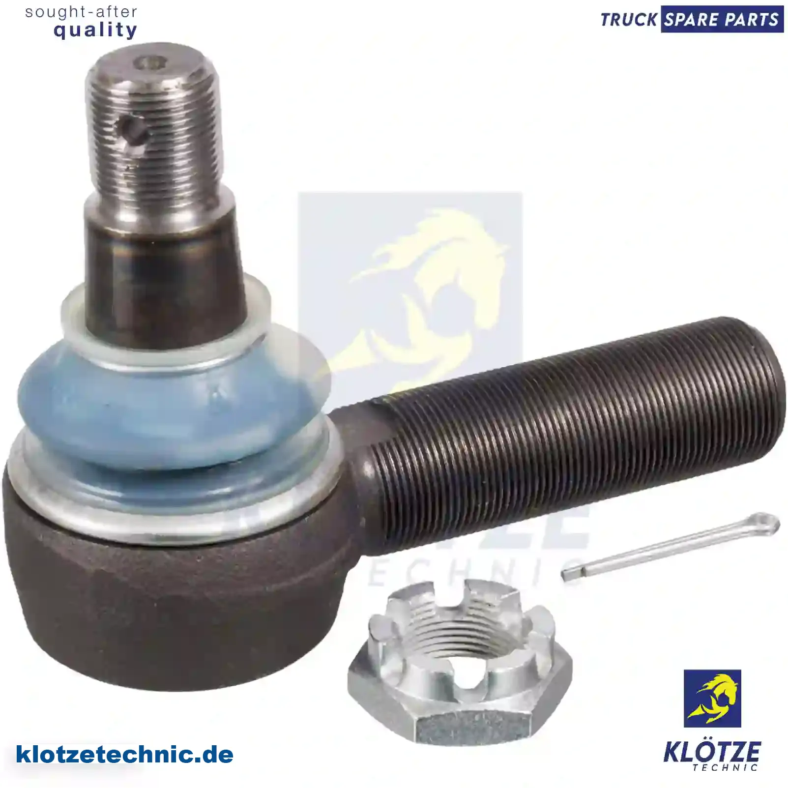 Ball joint, right hand thread, 21263821, 3093647, ZG40374-0008, , || Klötze Technic Automotive Air Brake Systems