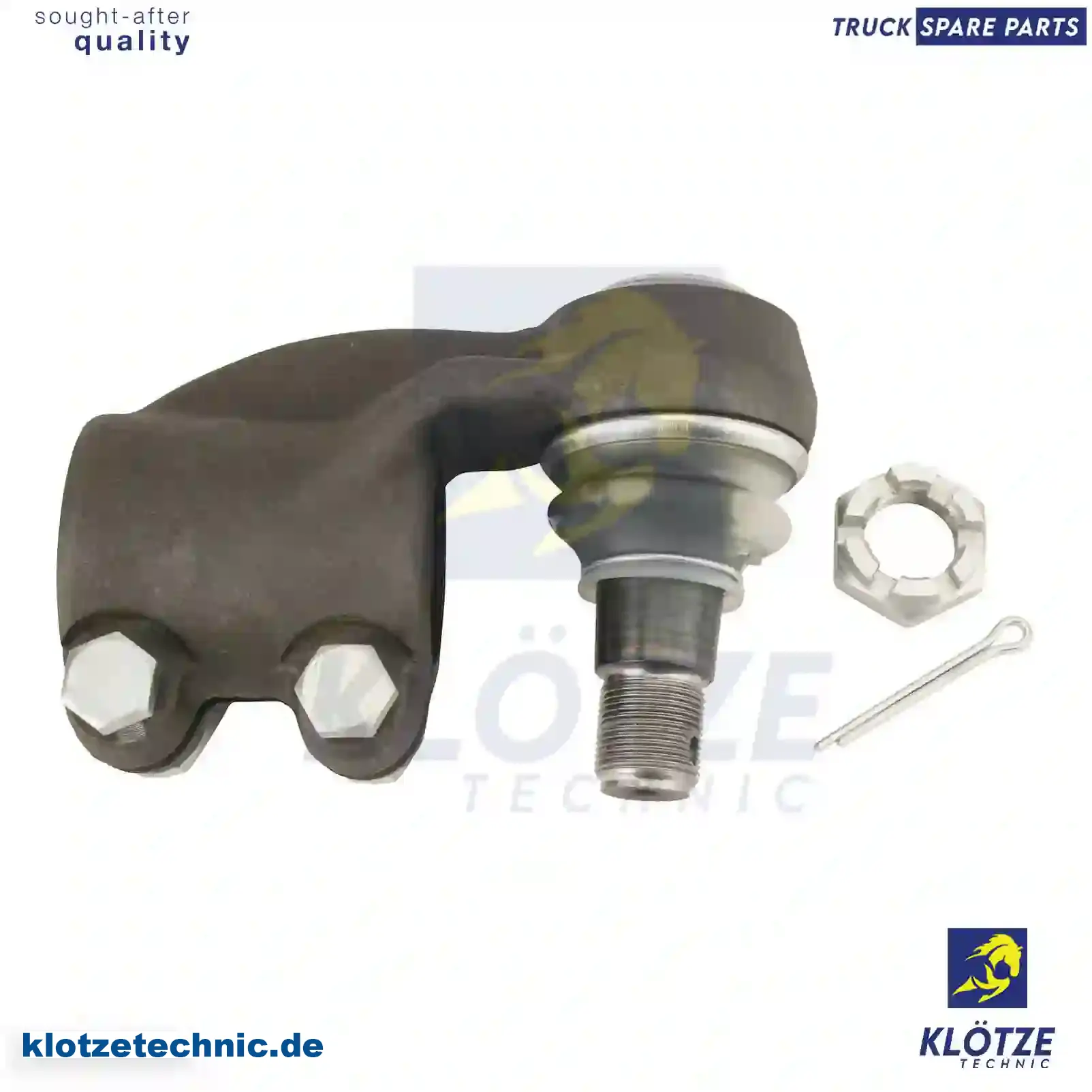 Ball joint, left hand thread, 0606922, 606922, , , || Klötze Technic Automotive Air Brake Systems