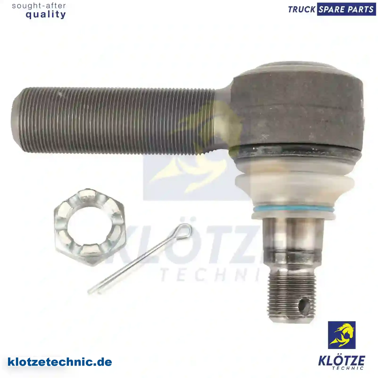 Ball joint, left hand thread, 1689605, 1892665, 1923962, AMPA345, 04688942, 08582333, 4688942, 8582333, AMPA345, ZG40358-0008 || Klötze Technic Automotive Air Brake Systems