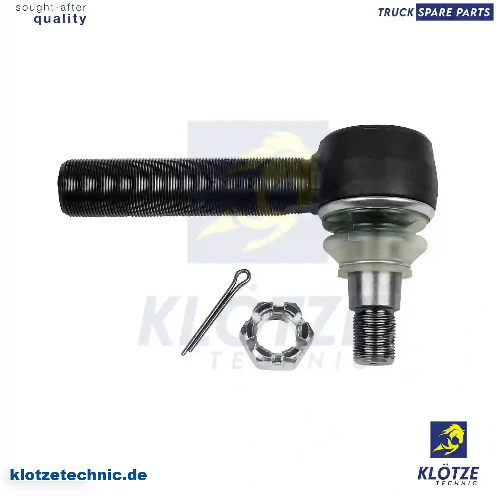 Ball joint, right hand thread, 1604248, 1703472, 1705907, 1902997, ZG40398-0008 || Klötze Technic Automotive Air Brake Systems