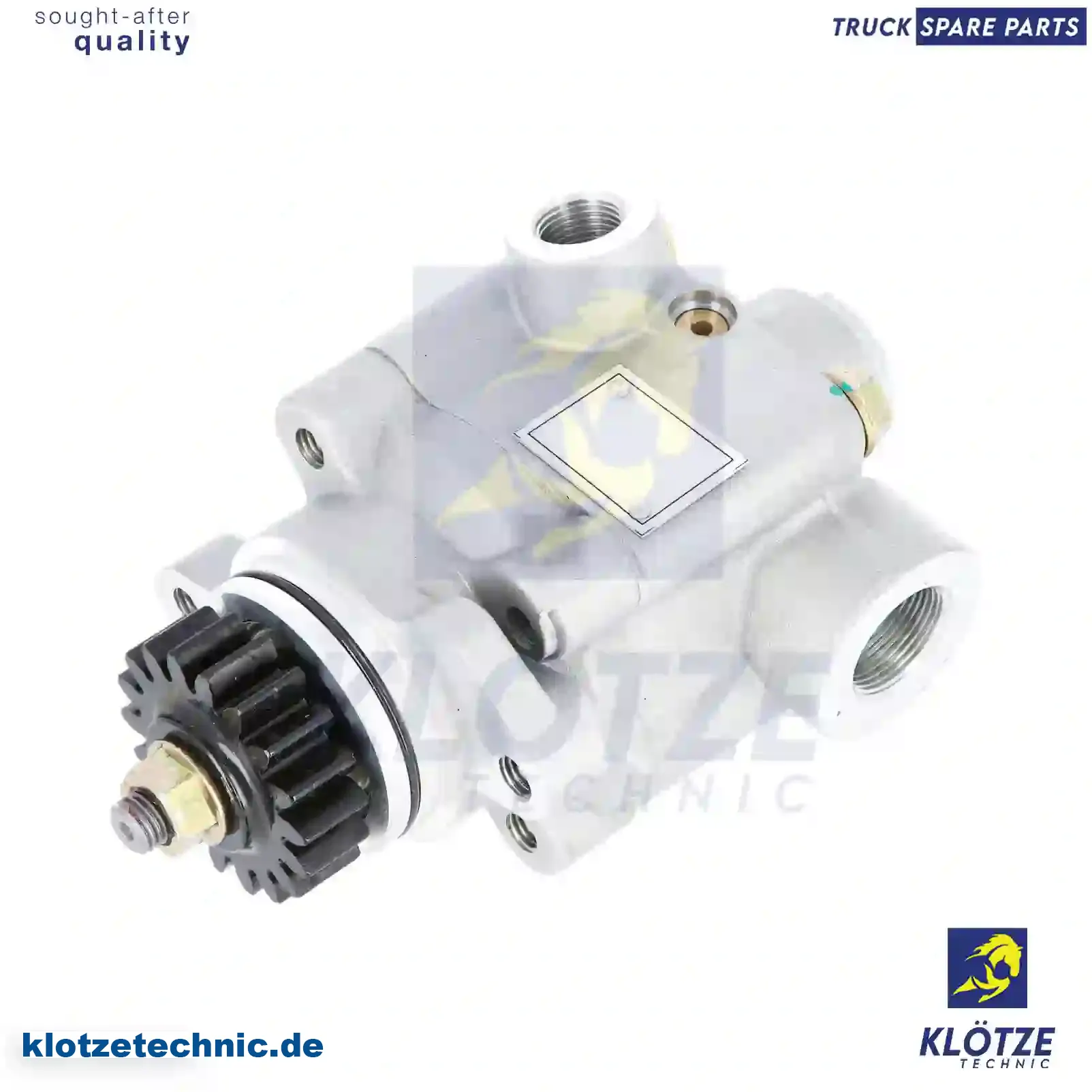 Servo pump, 0526663, 0526663A, 0526663R, 1239411, 1239411A, 1239411R, 1291227, 1291227A, 1291227R, 367352, 52663, 526663, 526663A, 526663R, ZG40597-0008 || Klötze Technic Automotive Air Brake Systems