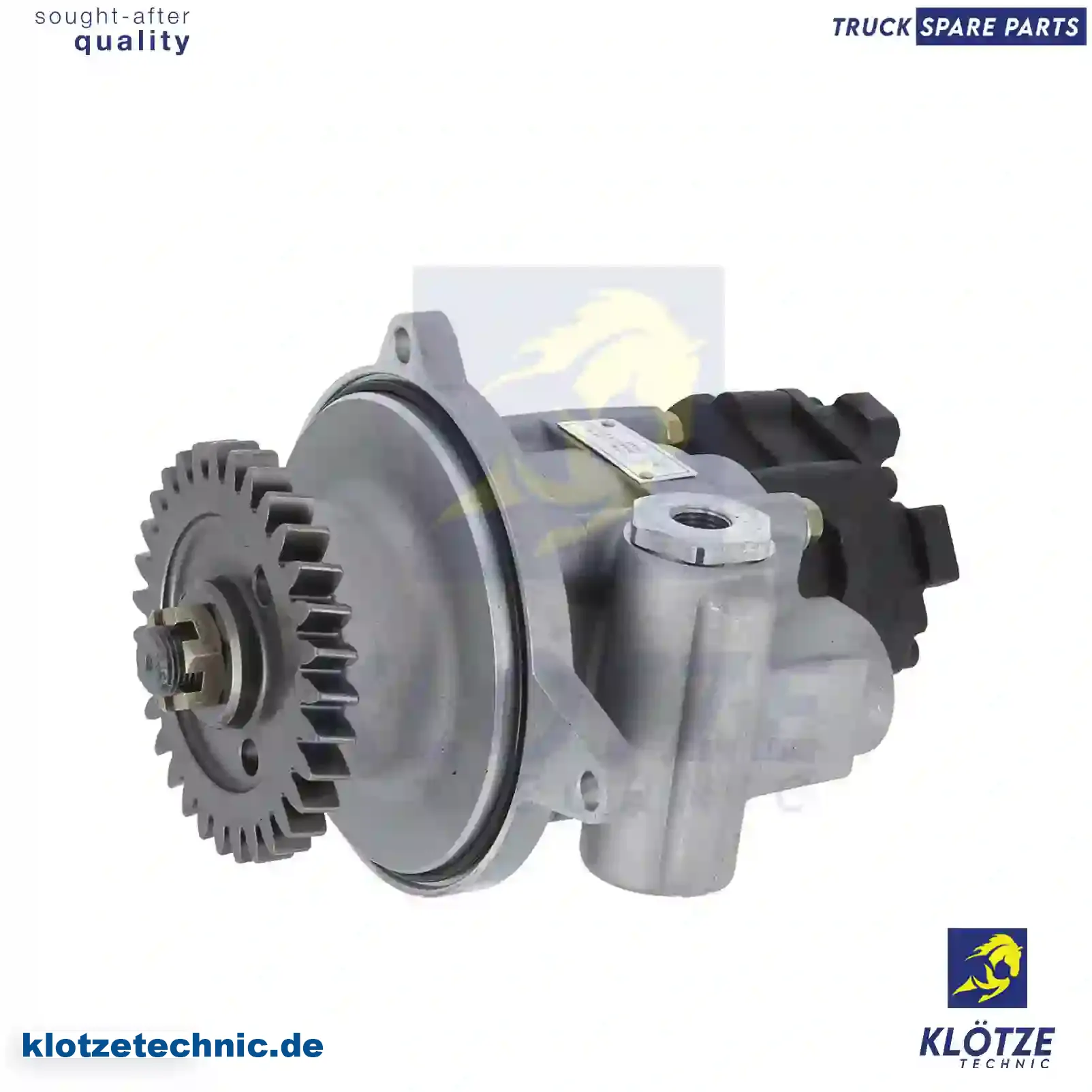 Servo pump, 7420701199, 7420902690, 7421017710, 20453450, 20701199, 20719020, 20824535, 20902690, 20902696, 21017710, 21020473, 70377030, ZG40568-0008 || Klötze Technic Automotive Air Brake Systems