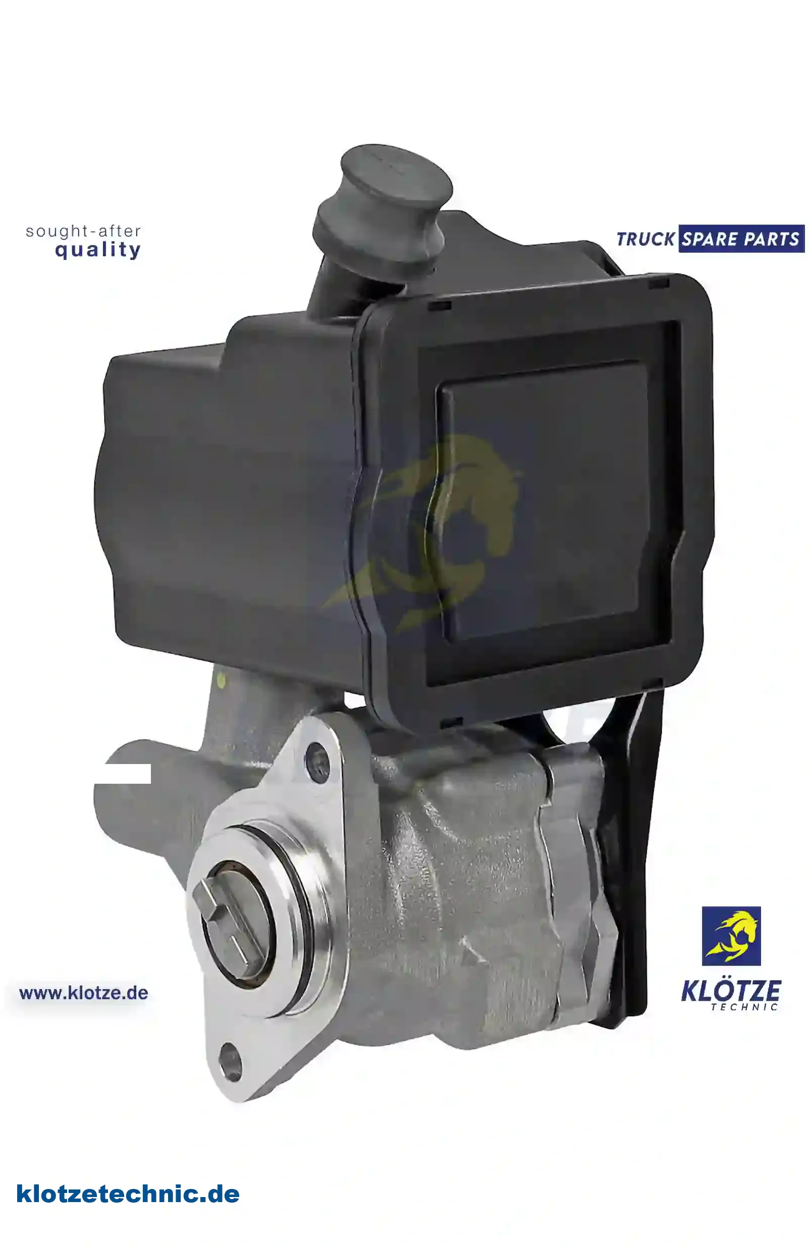 Servo pump, 1401926, 1401926A, 1401926R, 1480417, ZG40601-0008 || Klötze Technic Automotive Air Brake Systems