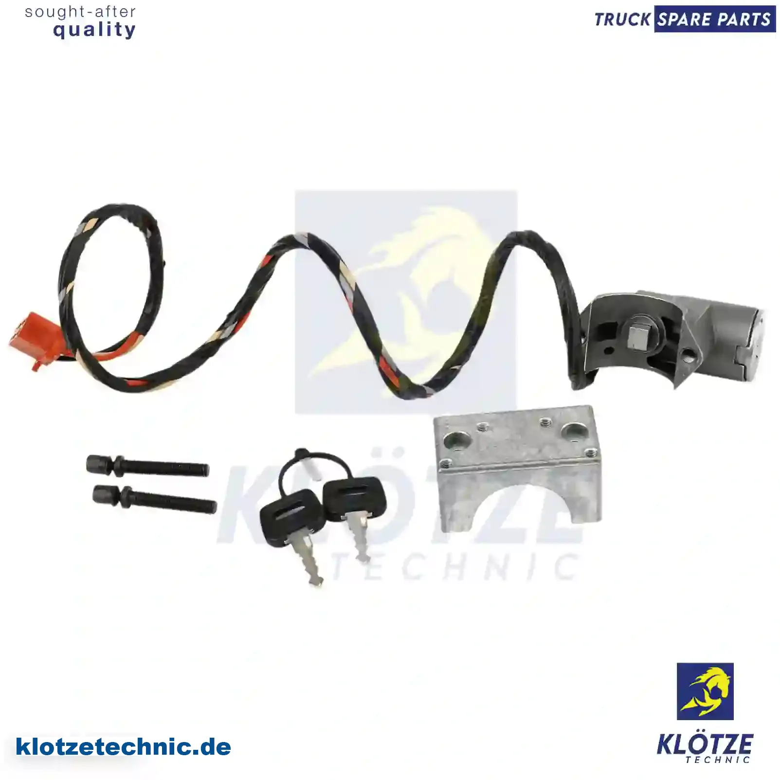 Steering lock, 1287785, 1342288, ZG20153-0008 || Klötze Technic Automotive Air Brake Systems