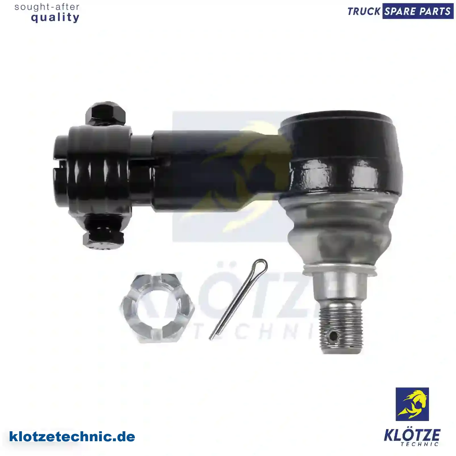 Ball joint, right hand thread, 1344684, , , , || Klötze Technic Automotive Air Brake Systems