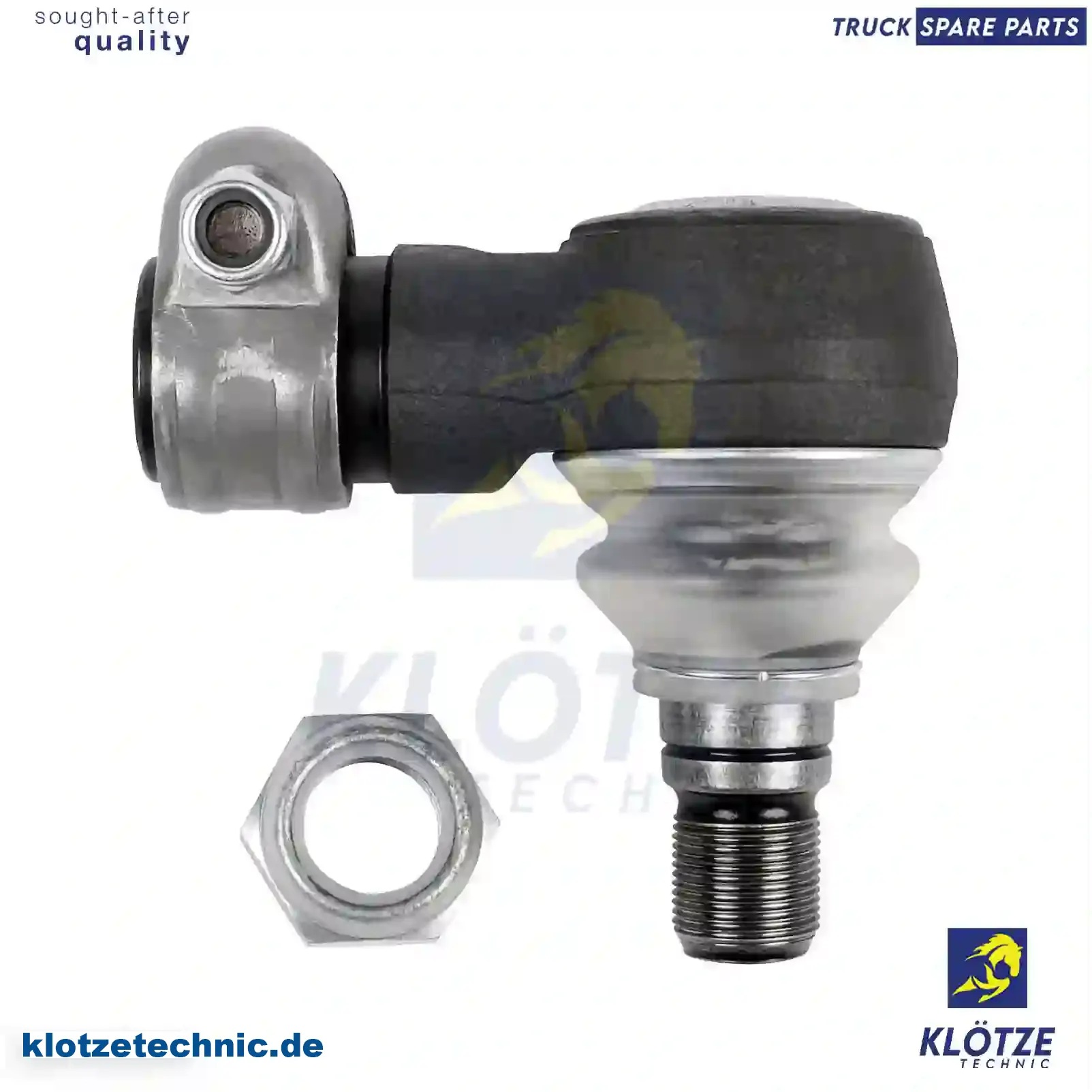 Ball joint, right hand thread, 0273203, 1399724, 273203, 648636, ZG40401-0008 || Klötze Technic Automotive Air Brake Systems