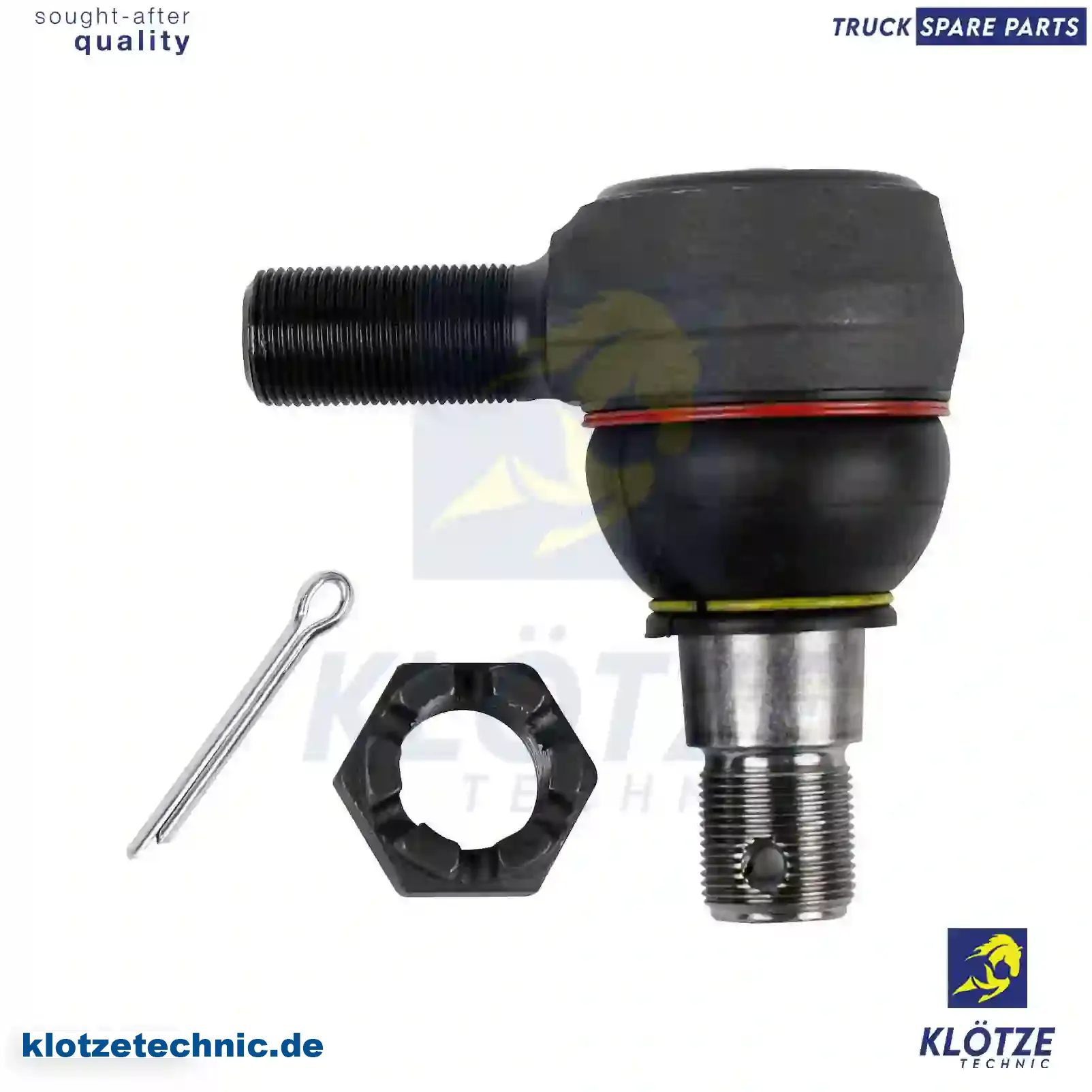 Ball joint, right hand thread, 0648637, 1399725, 648637 || Klötze Technic Automotive Air Brake Systems