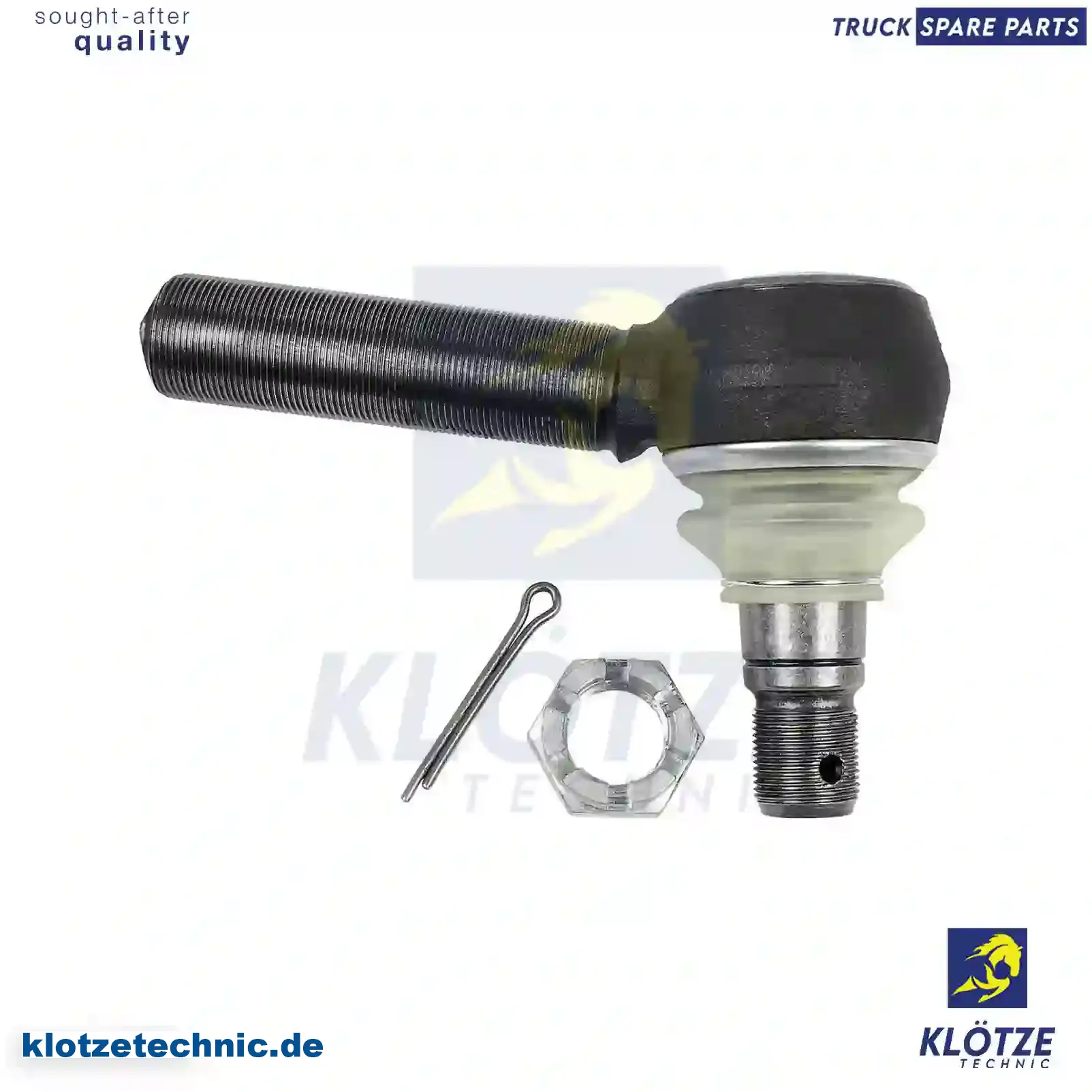 Ball joint, right hand thread, 1785340, 81953016271, 81953016325, 1723897, 2051041, 2154938, 2154939, ZG40365-0008 || Klötze Technic Automotive Air Brake Systems