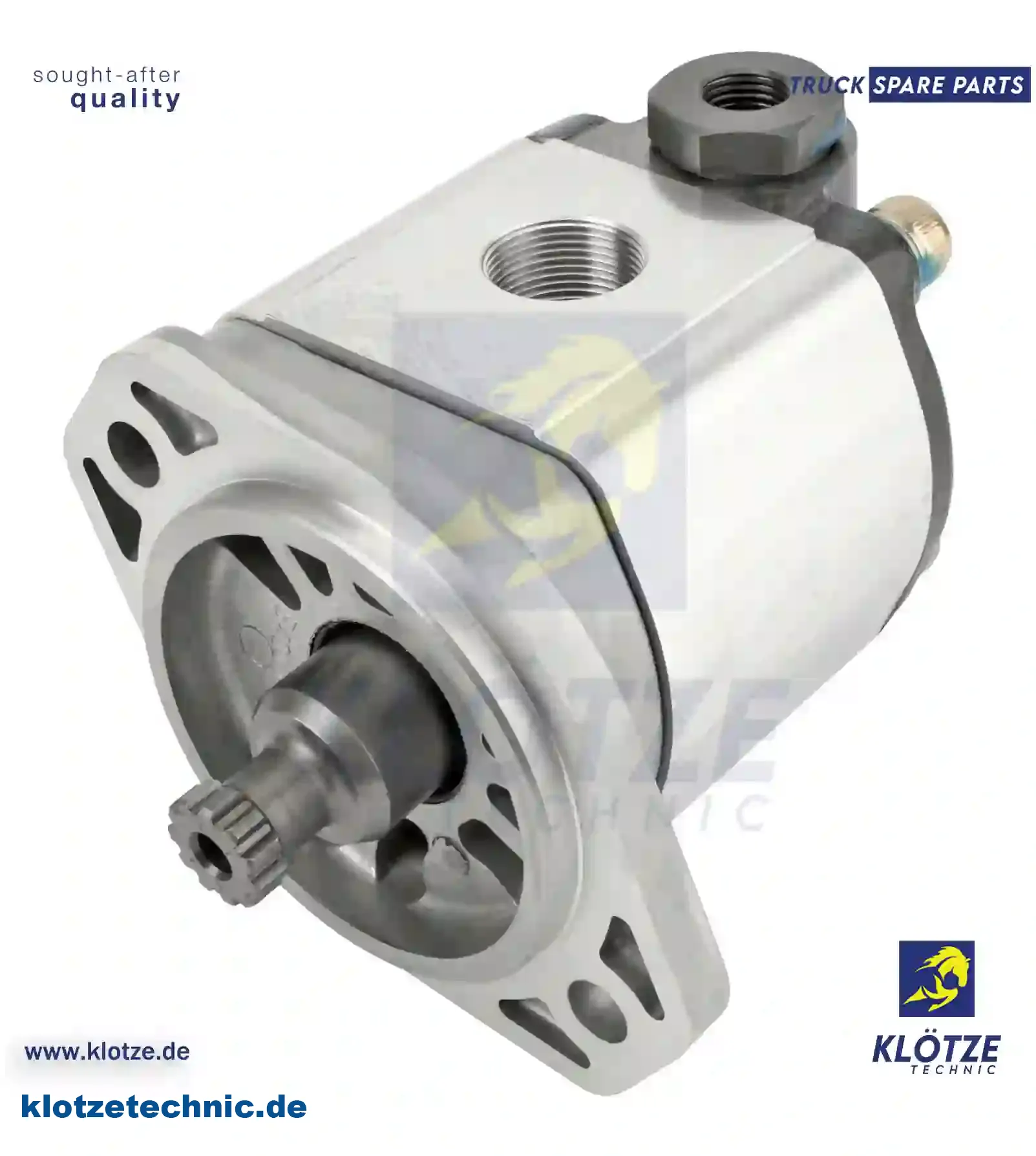 Servo pump, 5001866215, 50104 || Klötze Technic Automotive Air Brake Systems