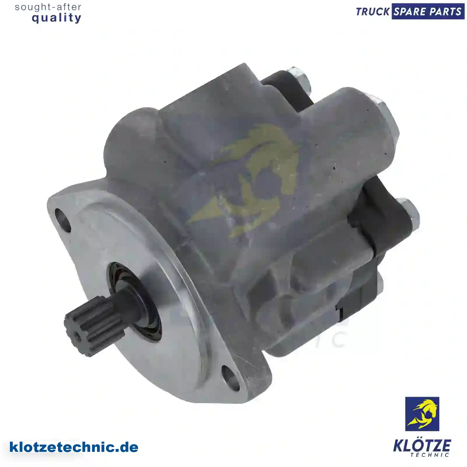 Servo pump, 5010557813, 5010557868, 5001865380 || Klötze Technic Automotive Air Brake Systems