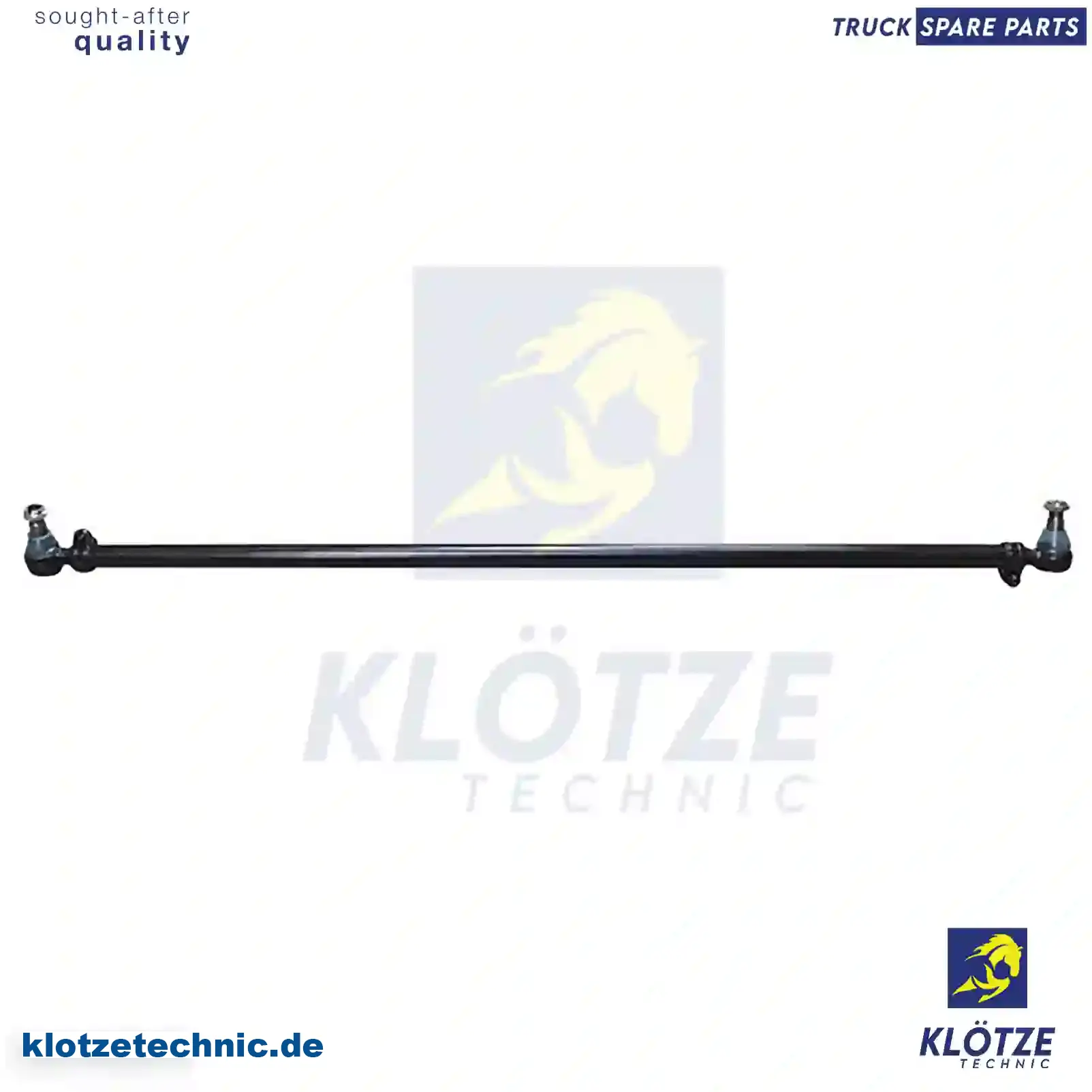 Track rod, 5000145581, 5000791032, 5010308215, 5010566058, 5010791275, 7422482975, 20582398, 22482975, ZG40673-0008 || Klötze Technic Automotive Air Brake Systems