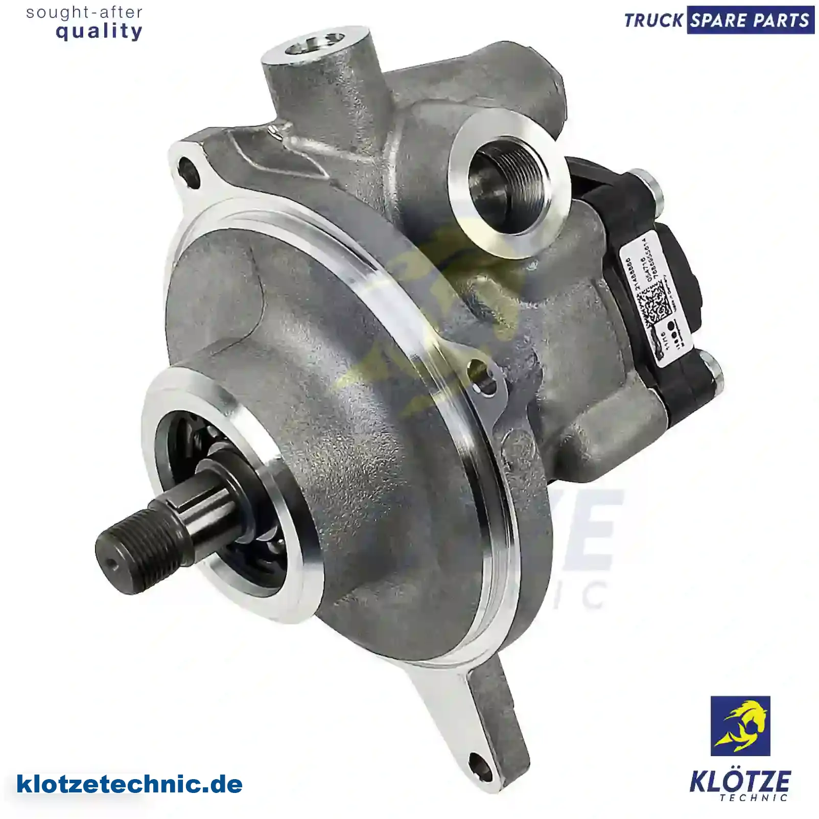 Servo pump, 21465074, 2148886 || Klötze Technic Automotive Air Brake Systems