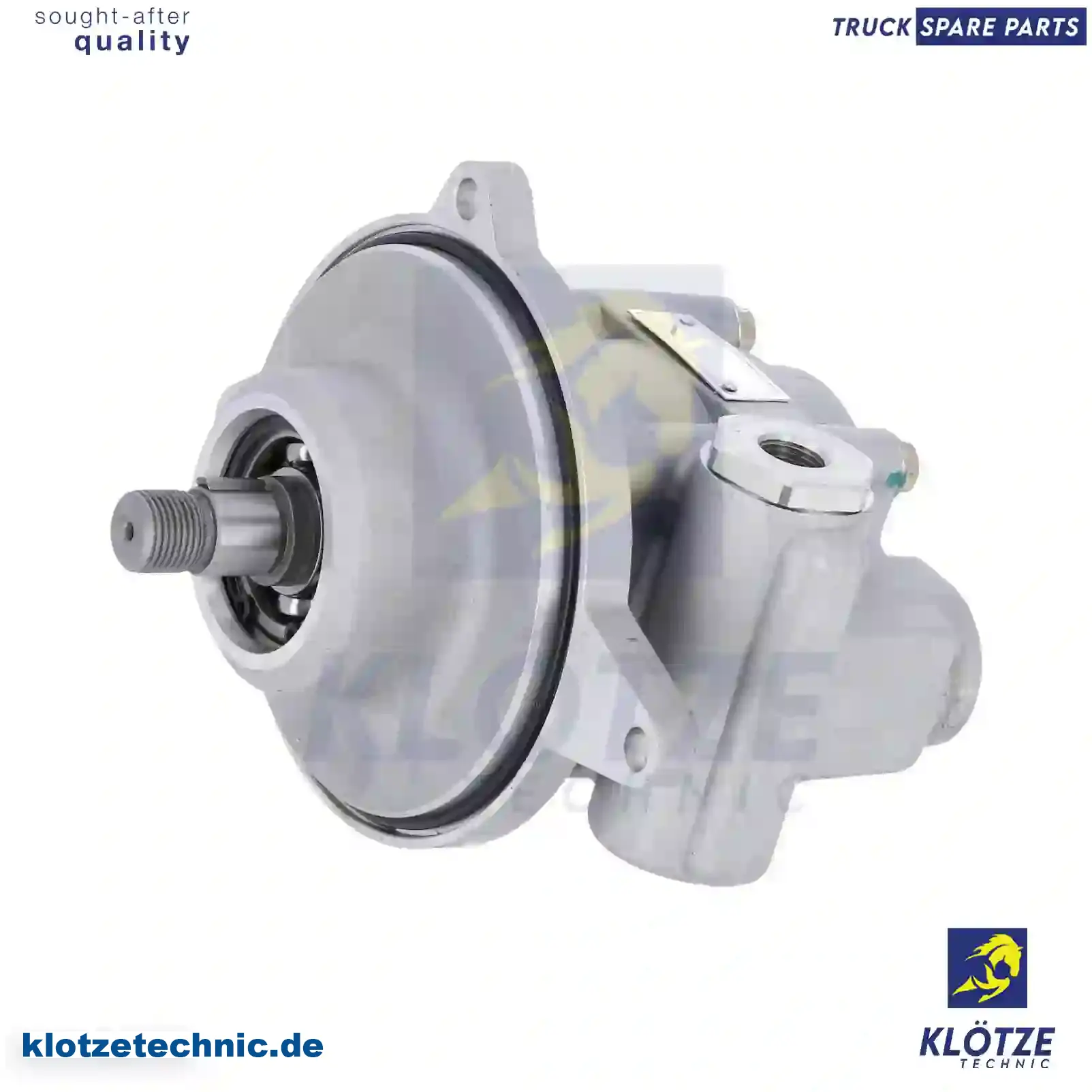 Servo pump, 20482481, 21188993, 24424074, 85000094, 85000768, 85000972, 85006094, 85103704, 85114316, ZG40580-0008 || Klötze Technic Automotive Air Brake Systems
