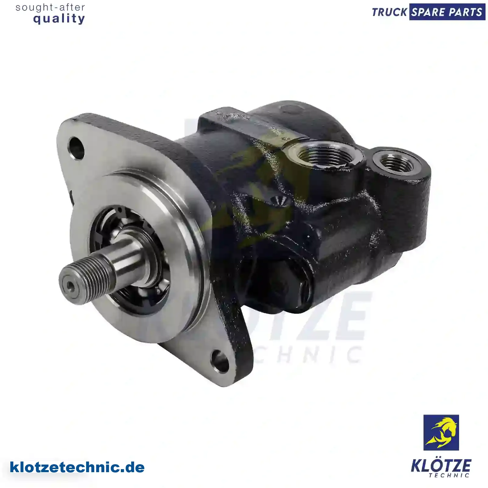 Servo pump, 1628261, 8112594, 8118594 || Klötze Technic Automotive Air Brake Systems