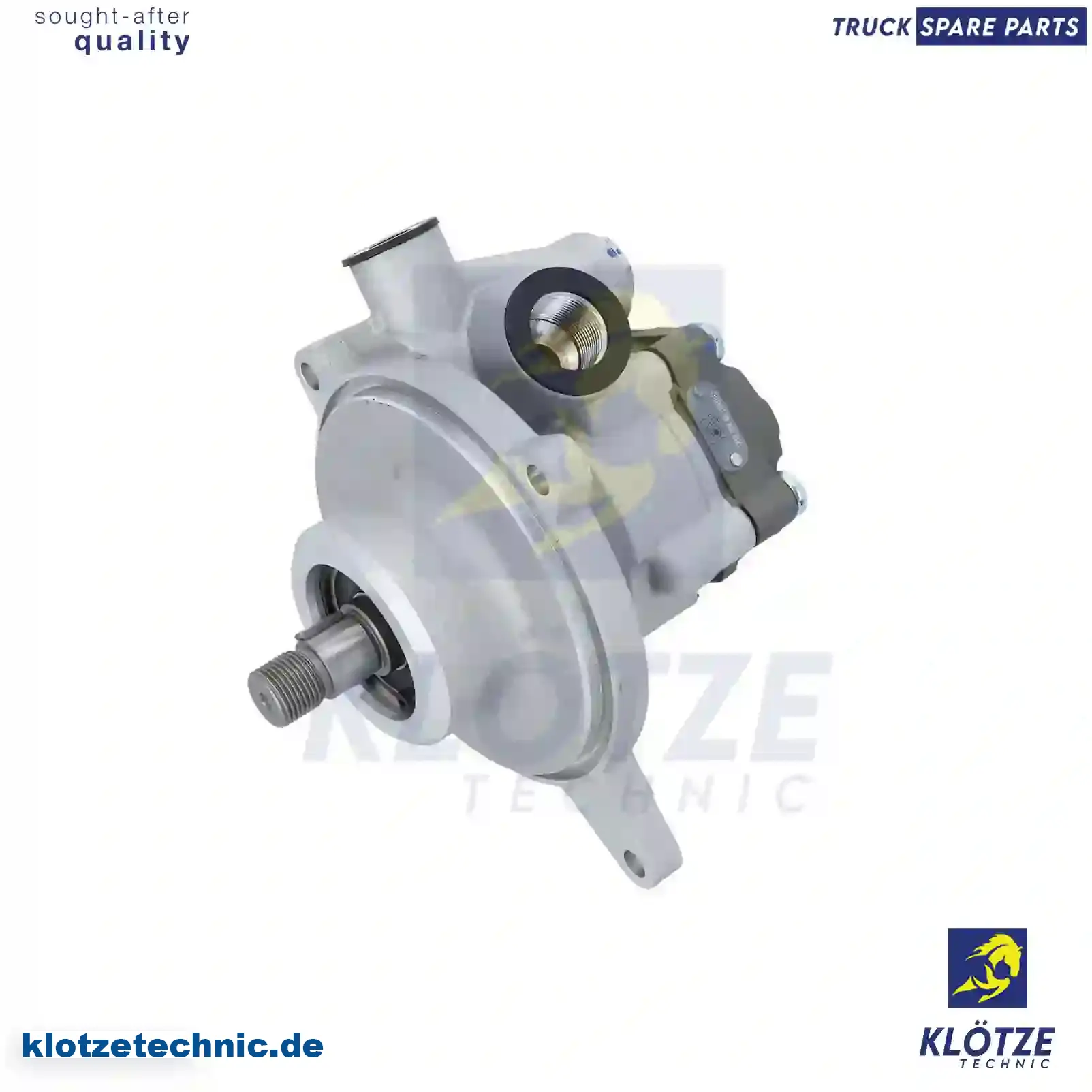 Servo pump, 7421489078, 21488833, ZG40583-0008 || Klötze Technic Automotive Air Brake Systems