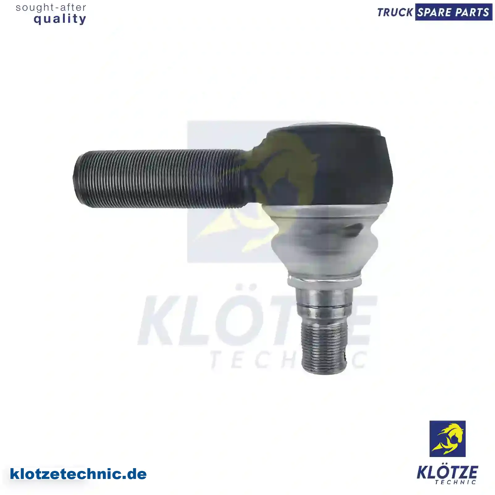 Ball joint, left hand thread, 1131744, 1313744, 1698558, 1698840, 3092795, 6869744, 6882112, 6889481, 85114147, ZG40348-0008 || Klötze Technic Automotive Air Brake Systems