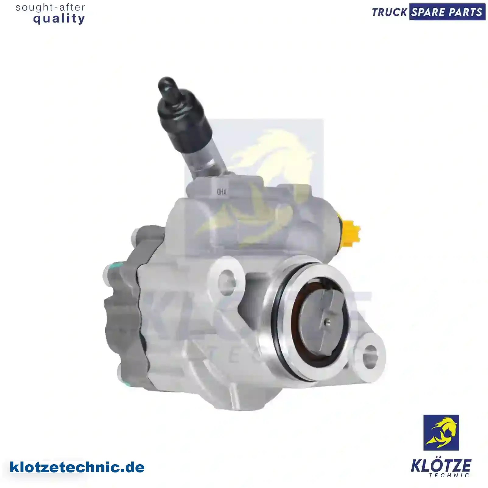 Servo pump, 504243641, 500060047, 500060048, 504243641 || Klötze Technic Automotive Air Brake Systems