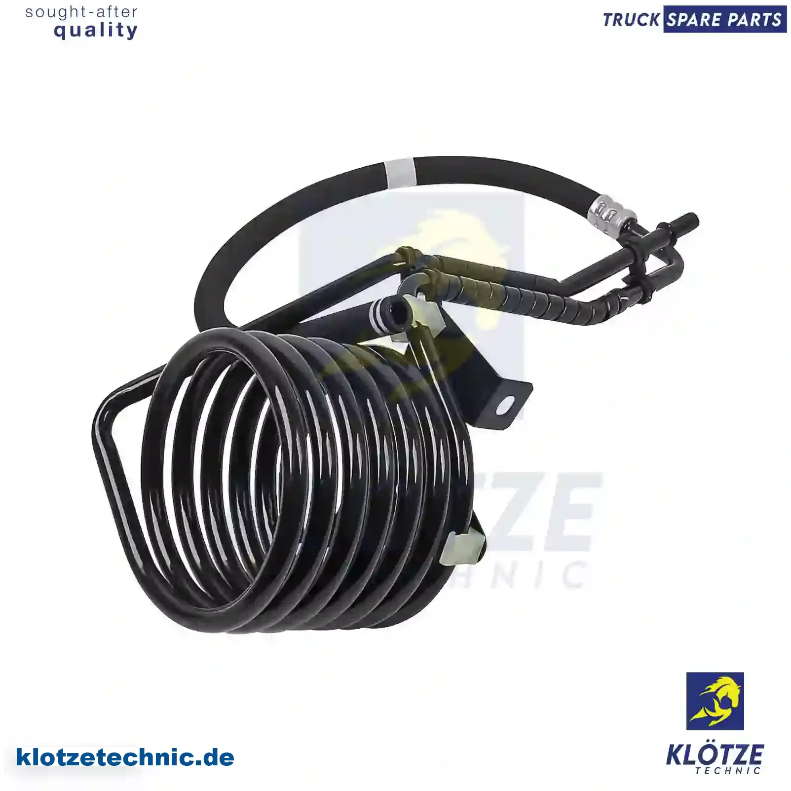 Hydraulic pipe, 504334201, ZG03039-0008 || Klötze Technic Automotive Air Brake Systems