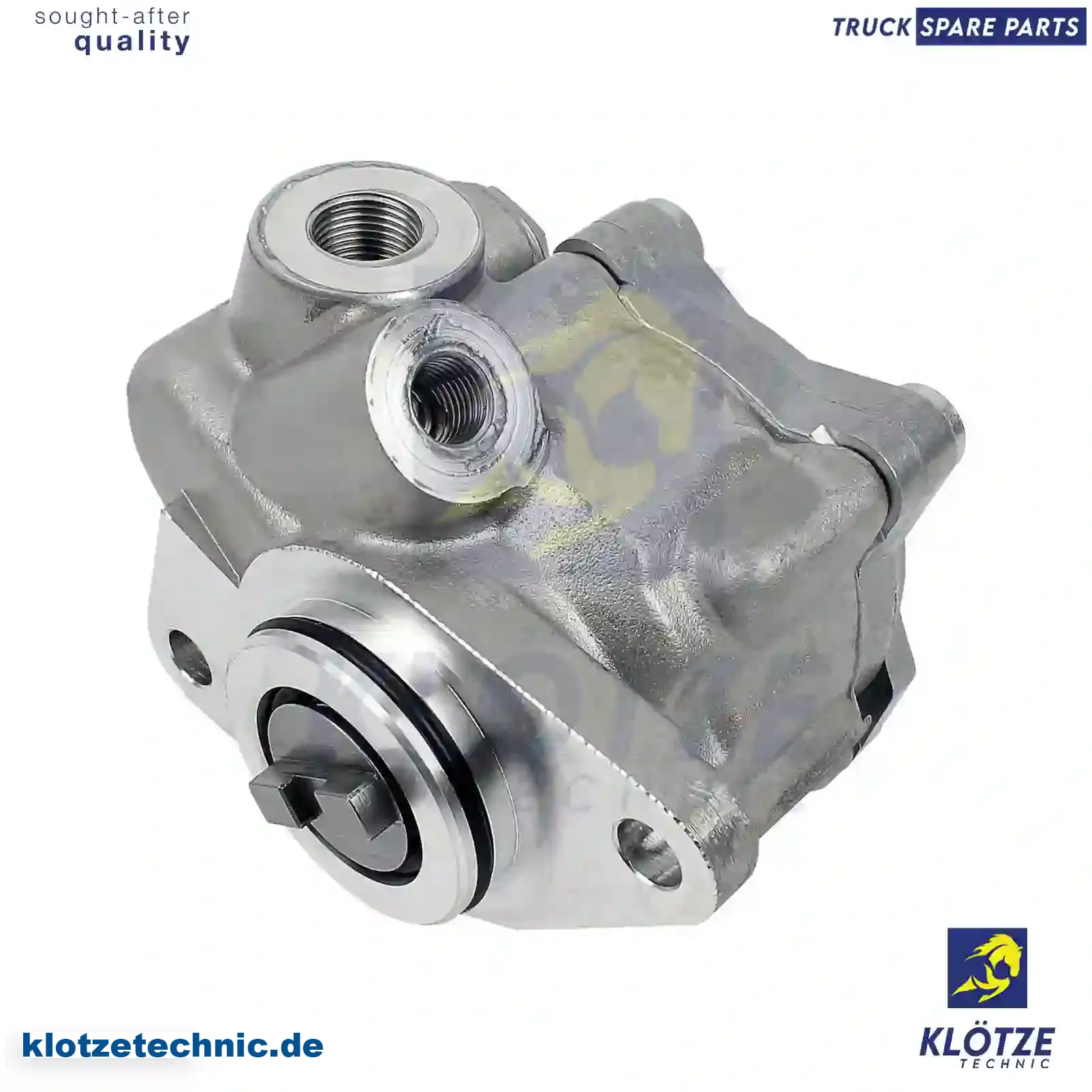 Servo pump, 4007NK, 4007SF, 504088697, 504243548, 504088697, 504243548, 4007NK, 4007SF || Klötze Technic Automotive Air Brake Systems