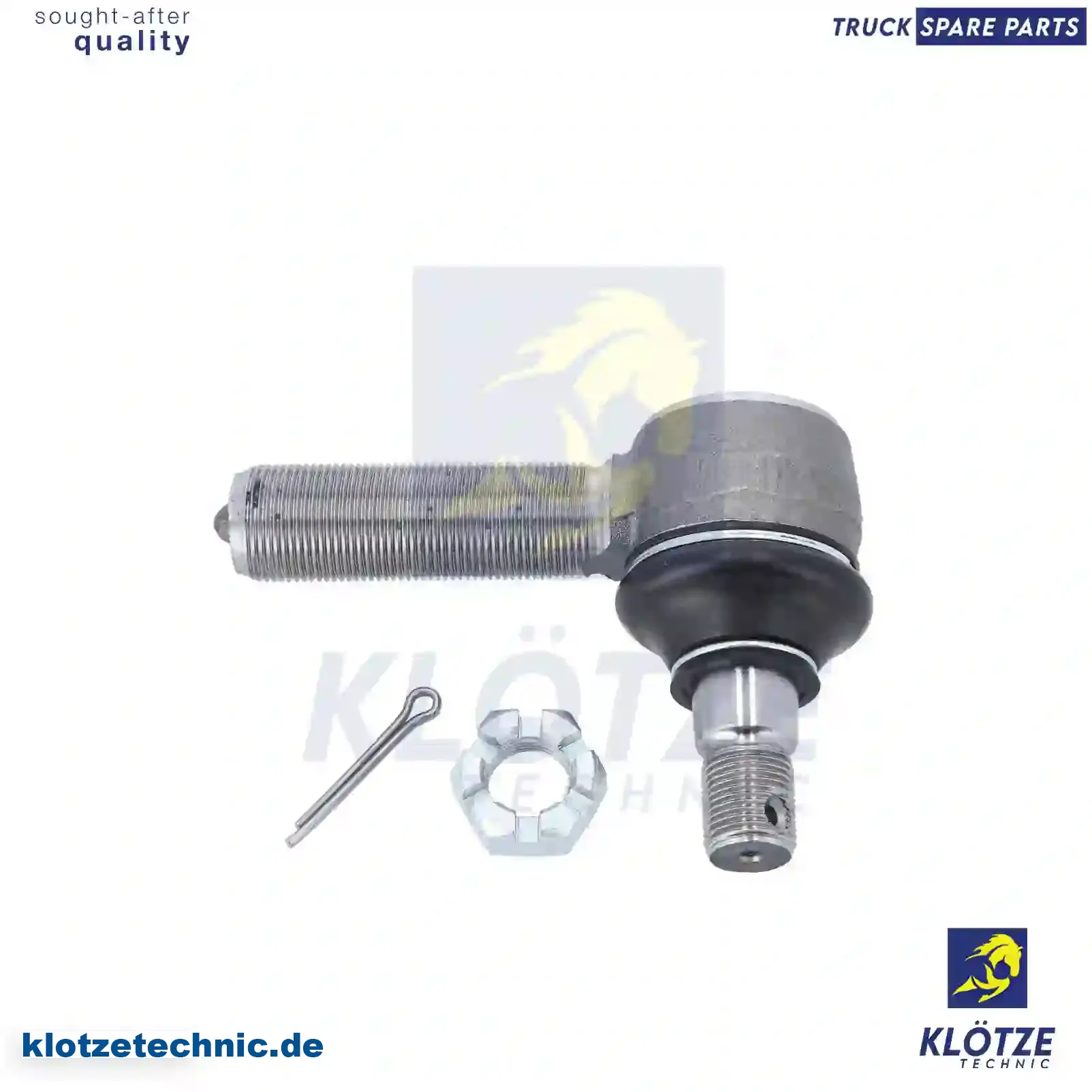 Ball joint, left hand thread, 07984276, 08558524, 7984276, 8558524, 93194627, 0003301335, 0003307635, 0003309835, 0013300035, 0023301435, 120324002, 1696920, ZG40349-0008 || Klötze Technic Automotive Air Brake Systems