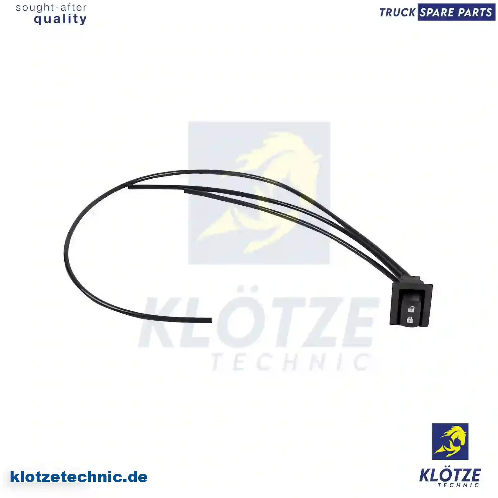 Air valve, steering column, 1485066, 1797971, 2185839, ZG50126-0008 || Klötze Technic Automotive Air Brake Systems