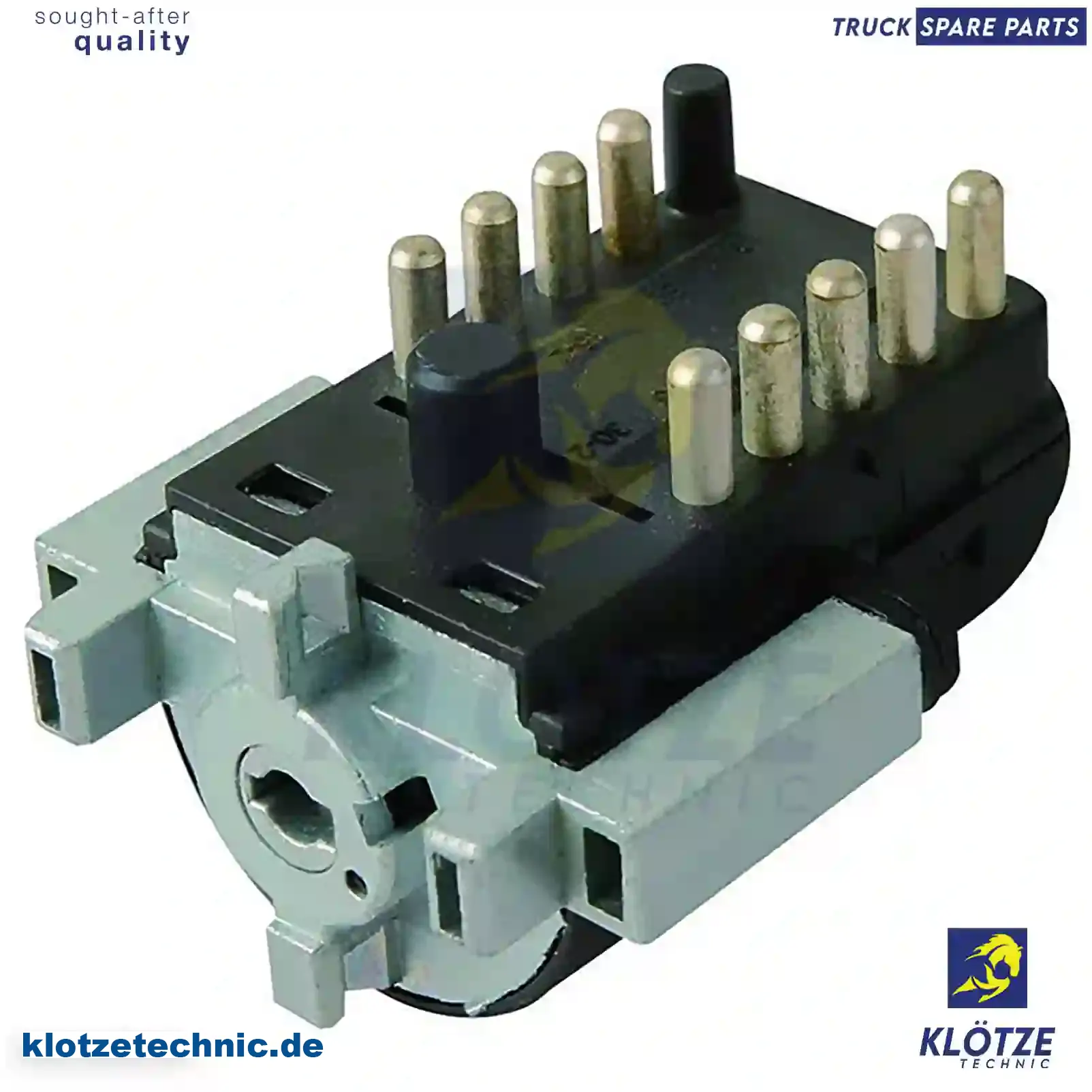 Ignition switch, 1318527, 1425019, ZG20029-0008 || Klötze Technic Automotive Air Brake Systems