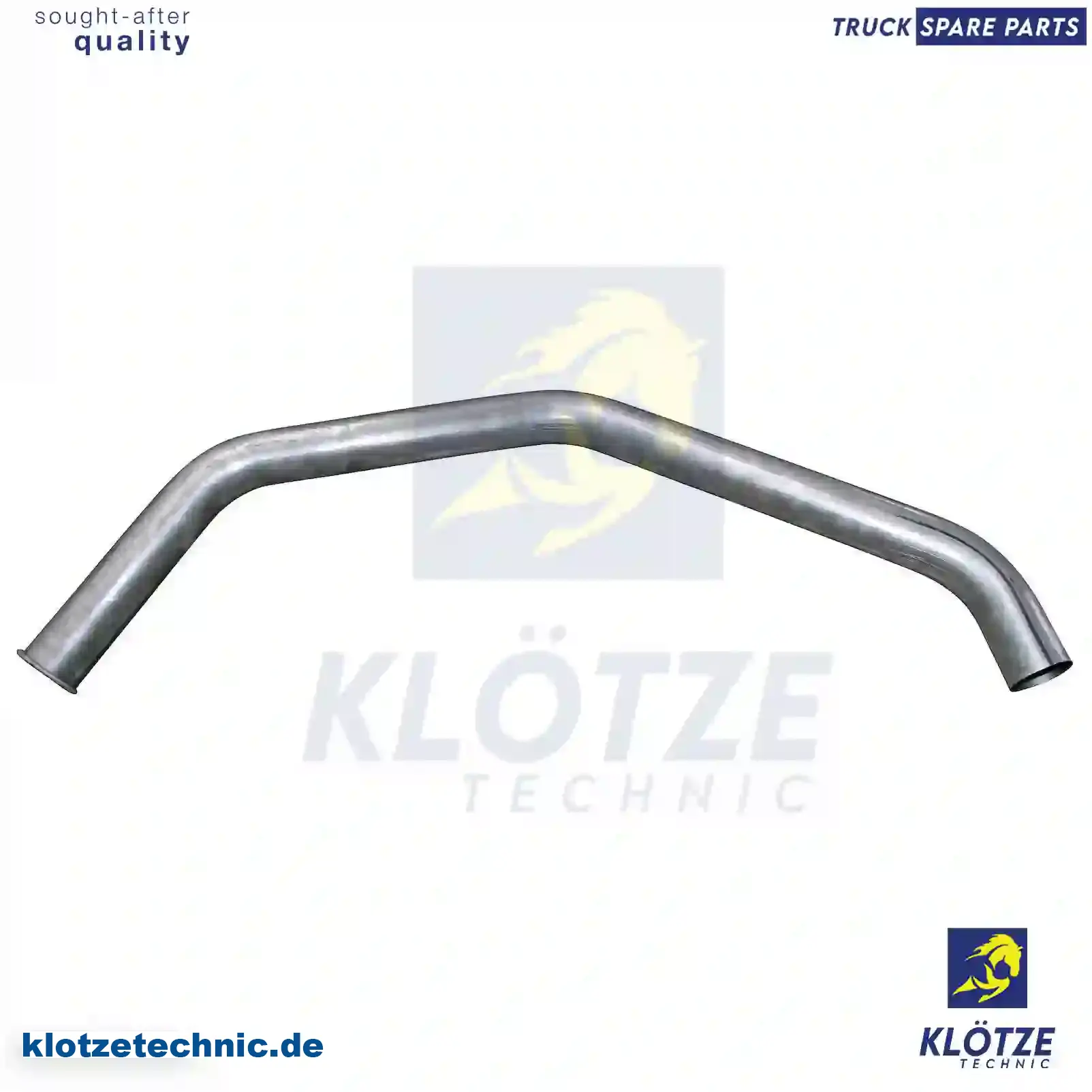 End pipe, 81152040132, 81152040215, 81152040218 || Klötze Technic Automotive Air Brake Systems