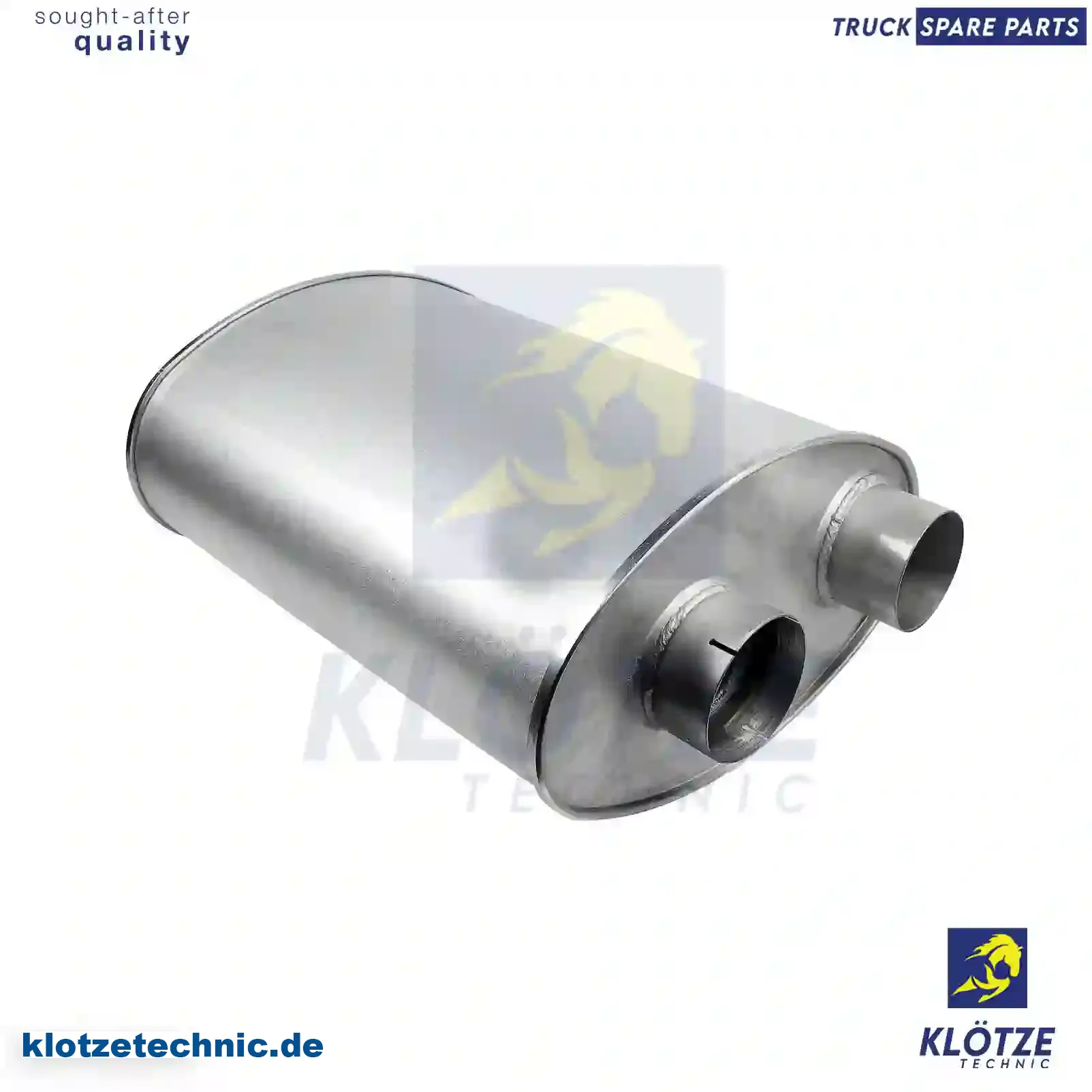 Silencer, 81151010236, 8115 || Klötze Technic Automotive Air Brake Systems