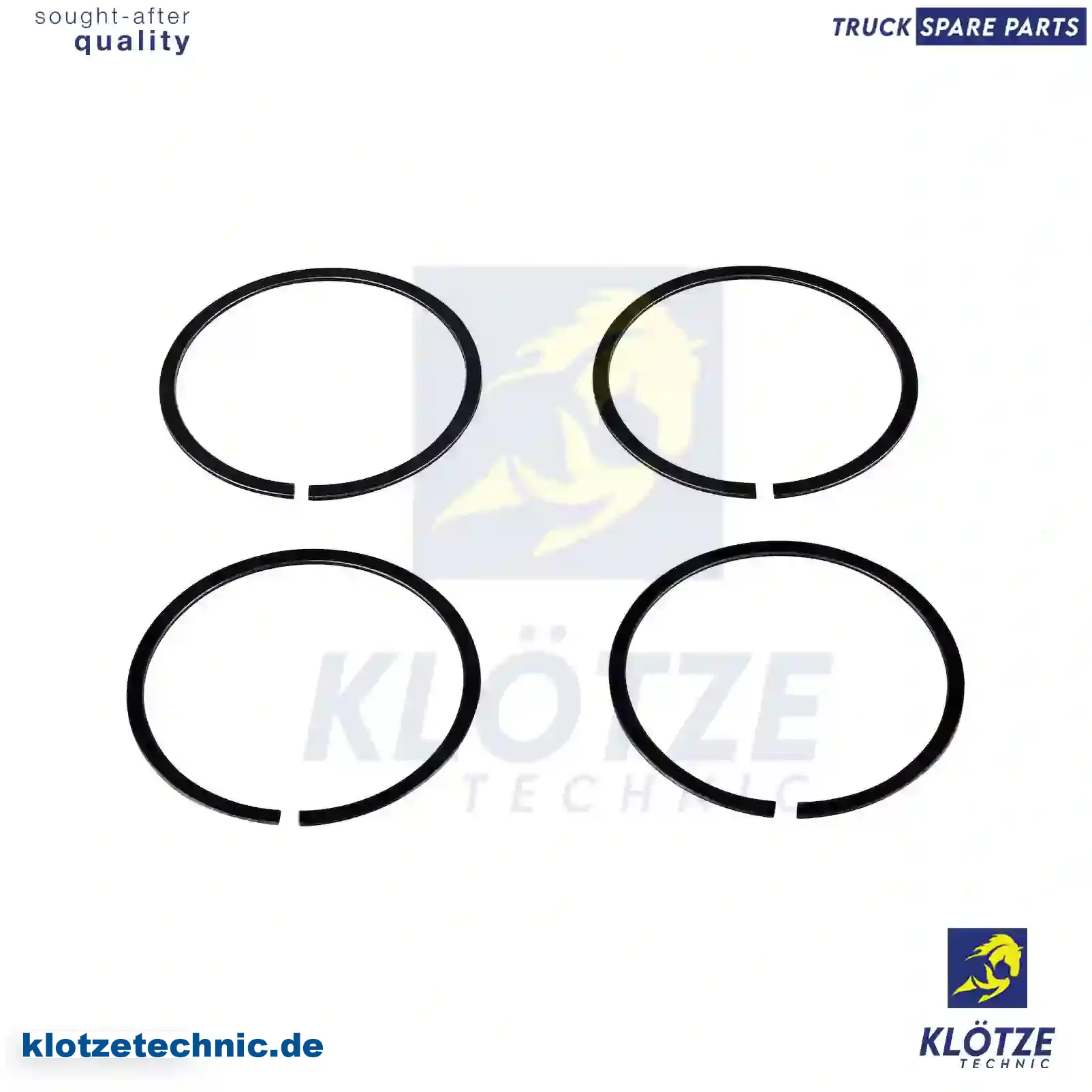 Seal ring kit, exhaust manifold, 51987010121, 2V5129597A, || Klötze Technic Automotive Air Brake Systems