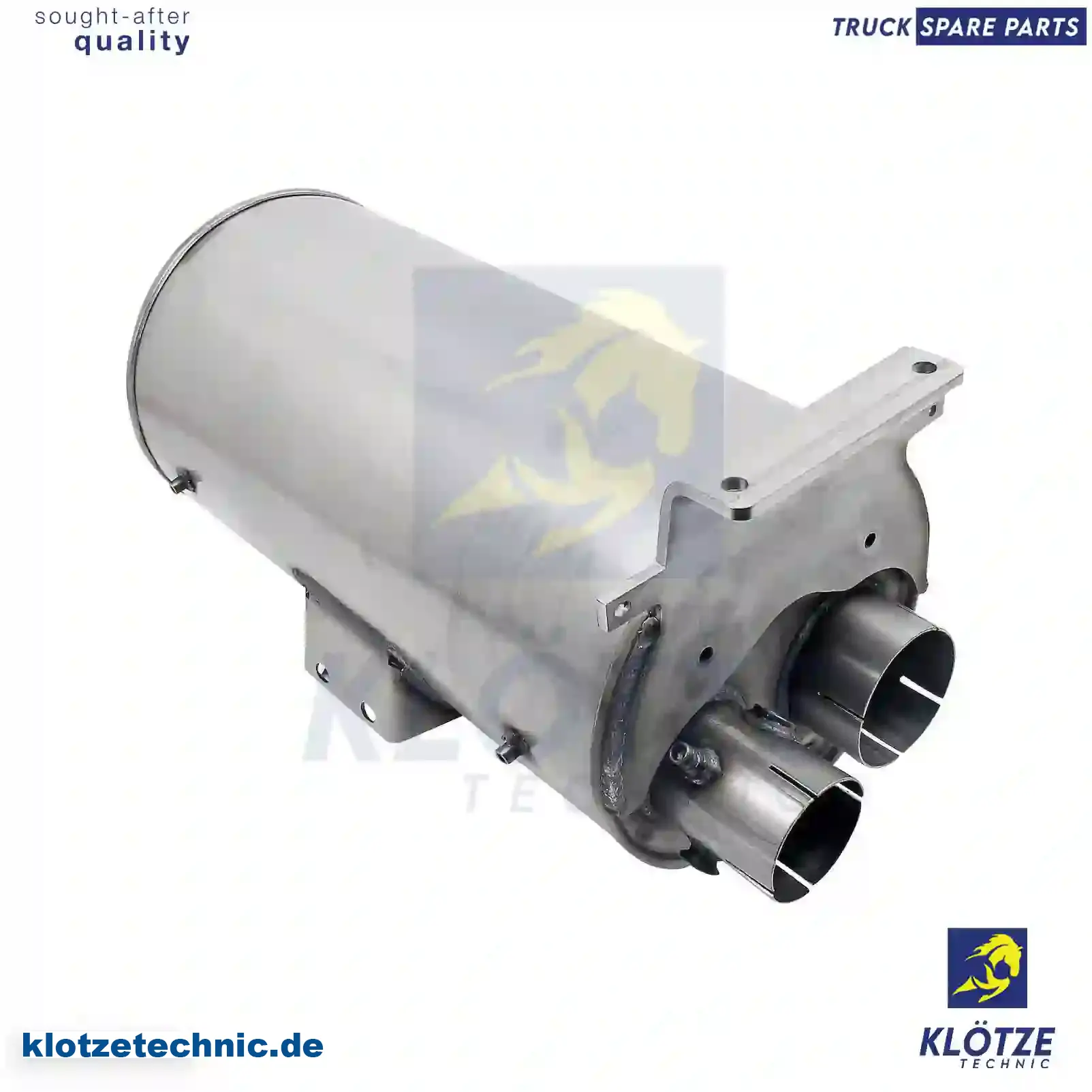 Silencer, 81151010420, 8115 || Klötze Technic Automotive Air Brake Systems