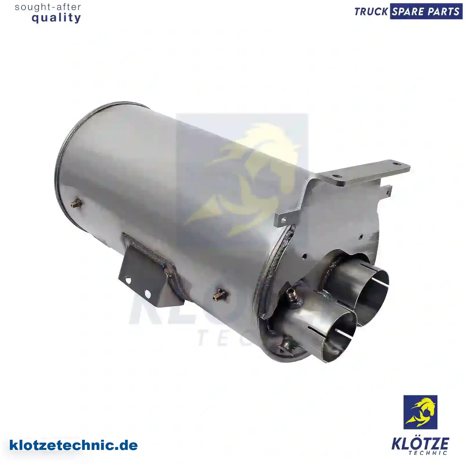 Silencer, 81151010421, 8115 || Klötze Technic Automotive Air Brake Systems
