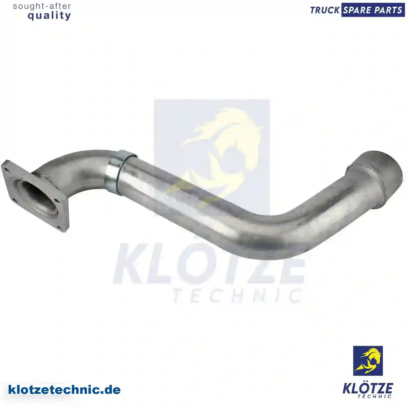 Front exhaust pipe, 81152045734, 8115 || Klötze Technic Automotive Air Brake Systems