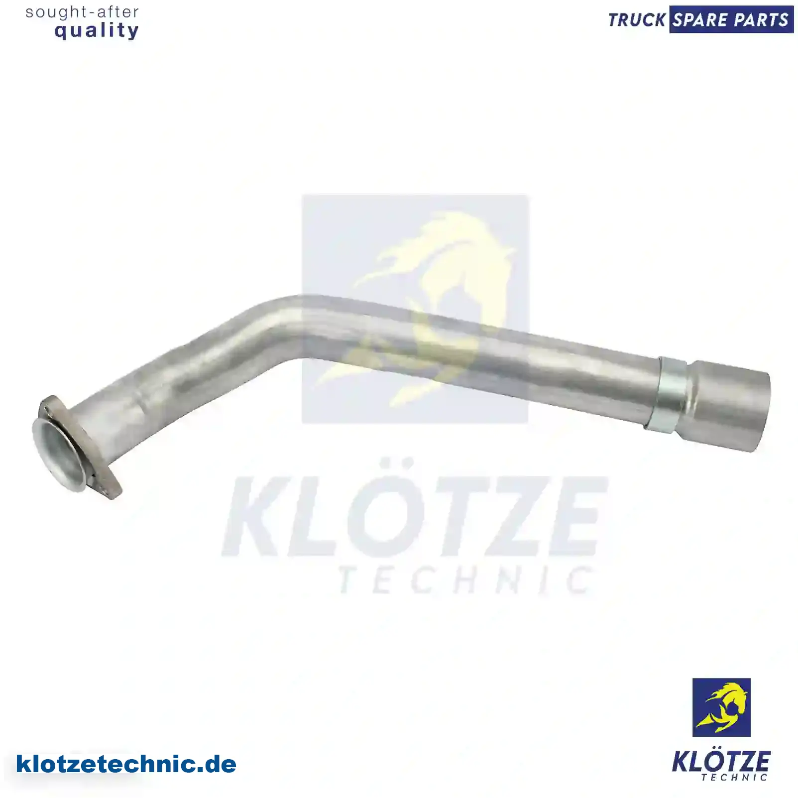 Front exhaust pipe, 81152016002 || Klötze Technic Automotive Air Brake Systems