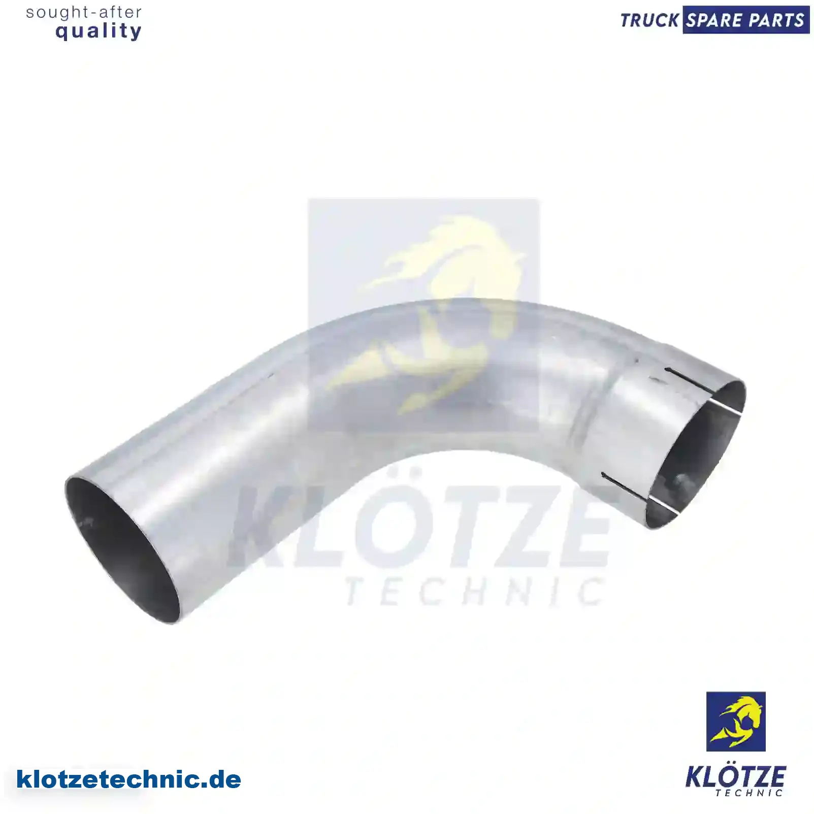 Front exhaust pipe, 81152055033, 8115 || Klötze Technic Automotive Air Brake Systems