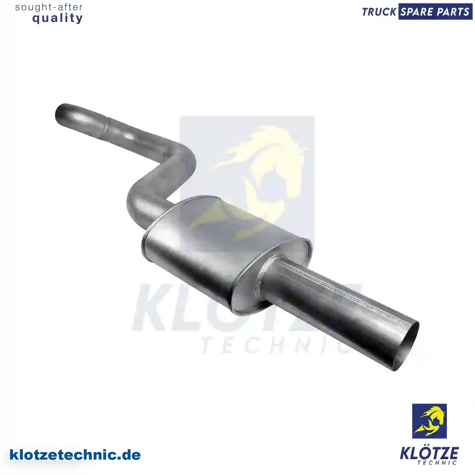 End pipe, 81151015125 || Klötze Technic Automotive Air Brake Systems