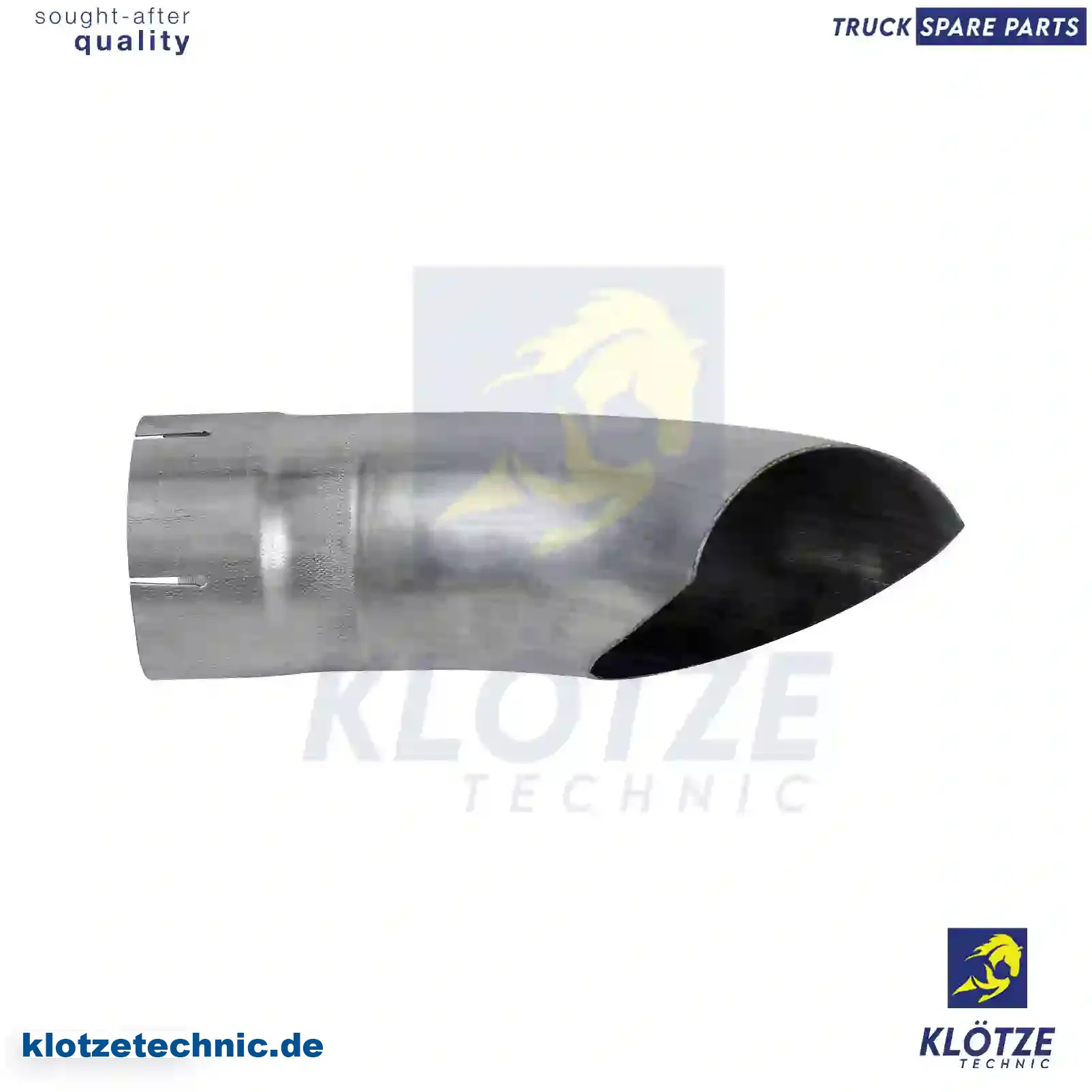 End pipe, 81152010219, 8115 || Klötze Technic Automotive Air Brake Systems