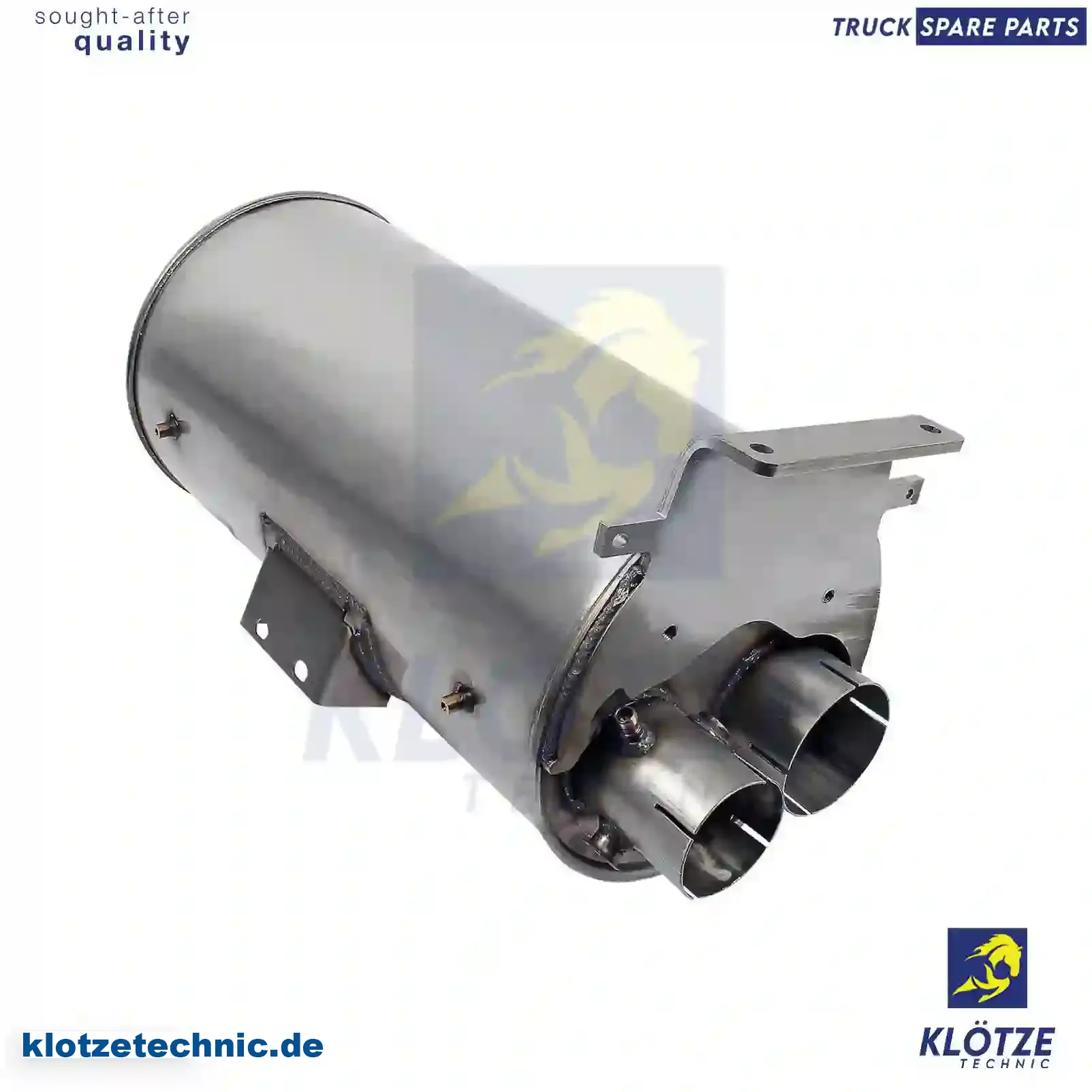 Silencer, 81151010378, 8115 || Klötze Technic Automotive Air Brake Systems